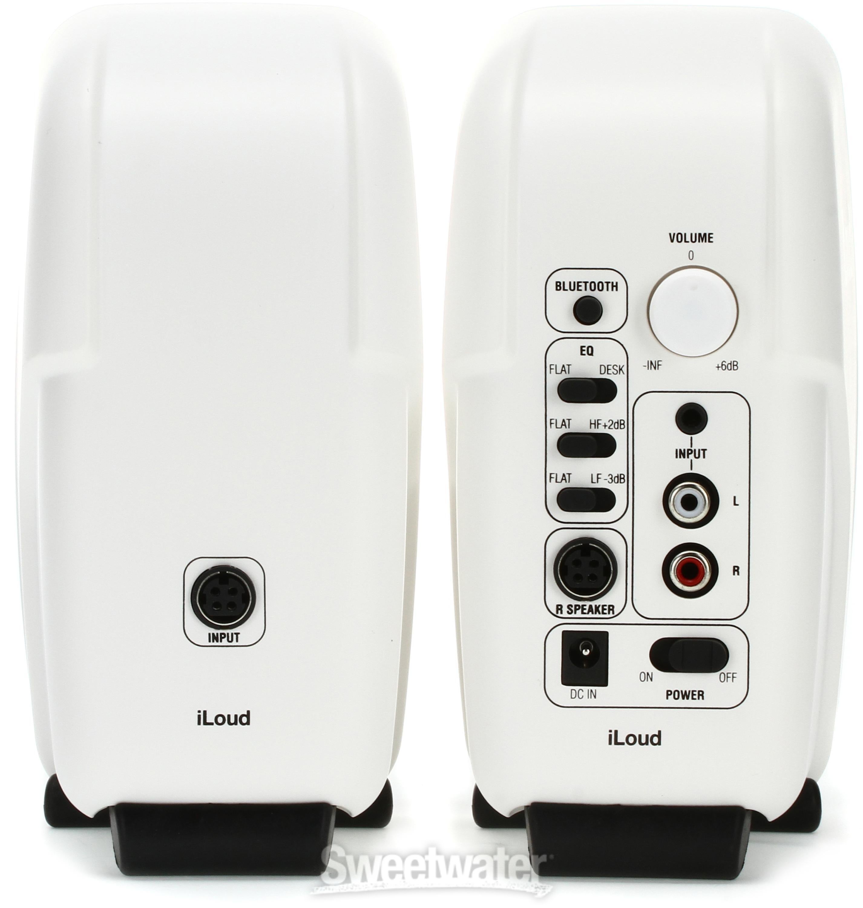 IK Multimedia iLoud Micro Monitor Pair - White Reviews | Sweetwater