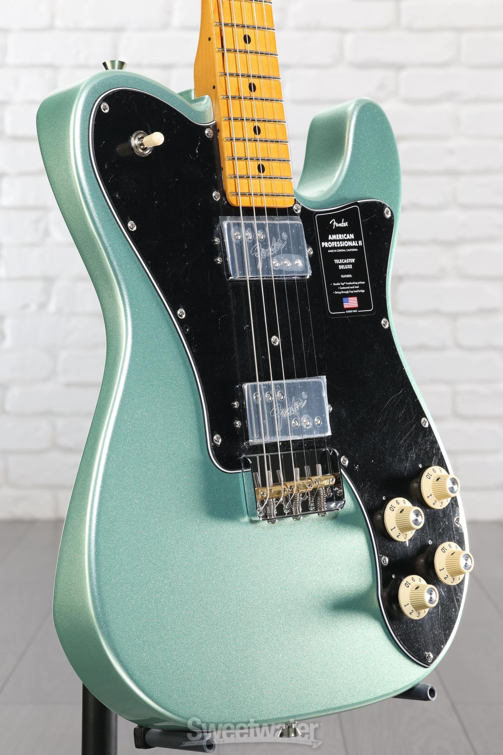 Fender American Professional II Telecaster Deluxe - Mystic Surf