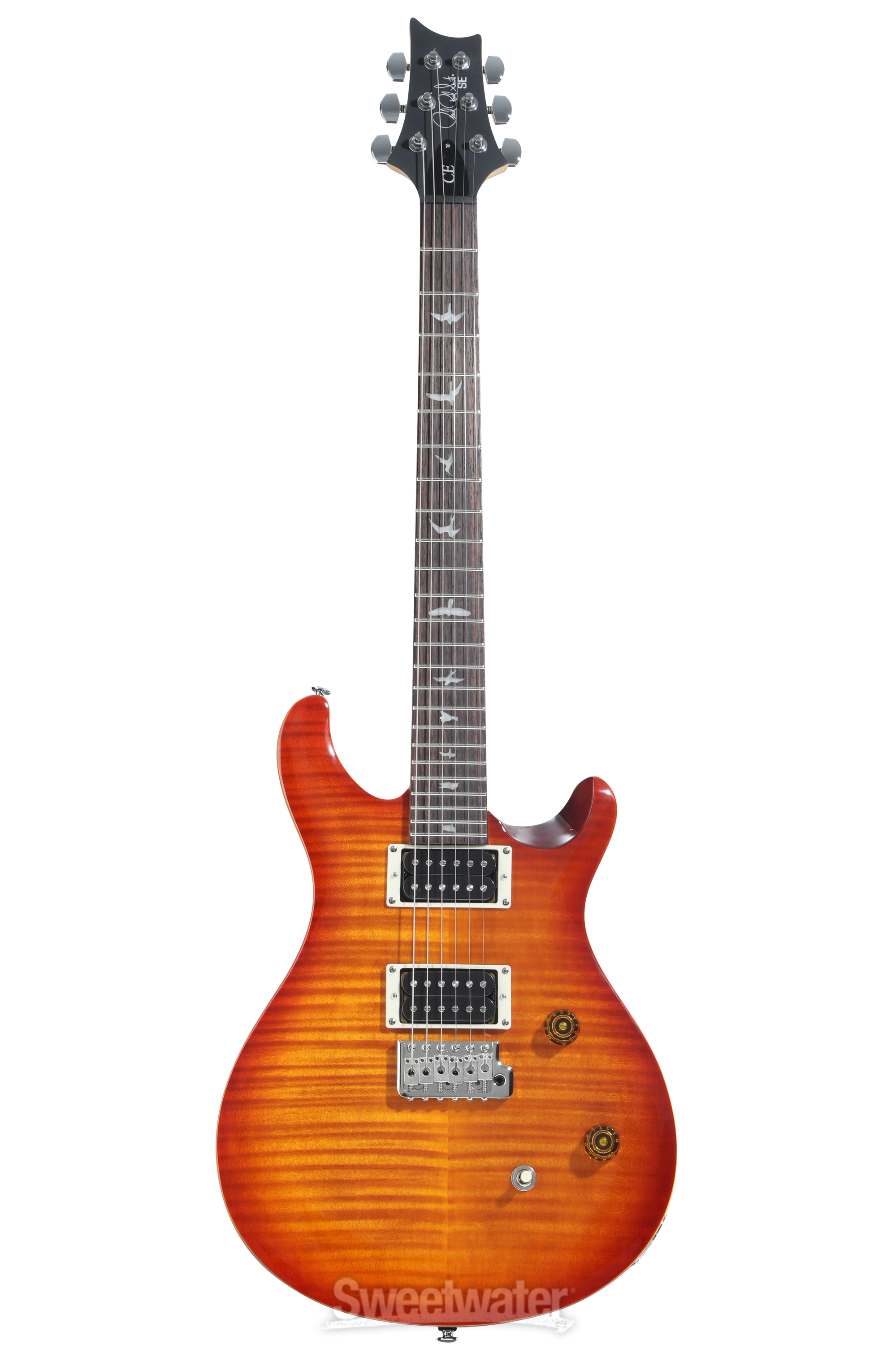 PRS SE CE 24 Standard Electric Guitar - Vintage Sunburst | Sweetwater