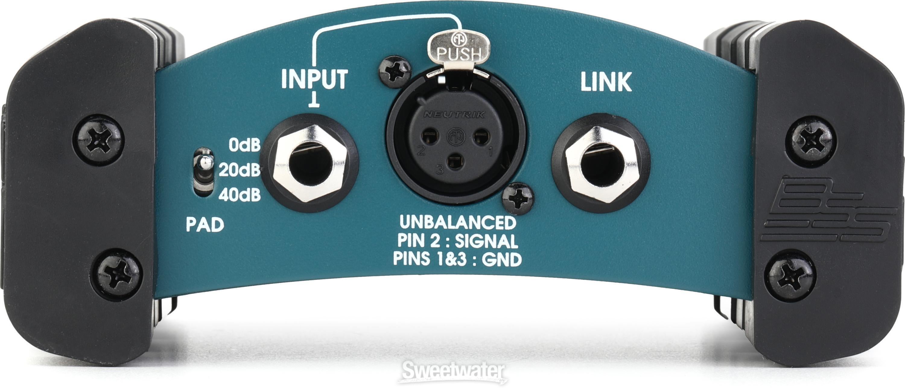 BSS AR-133 1-channel Active Microphone / Instrument Direct Box