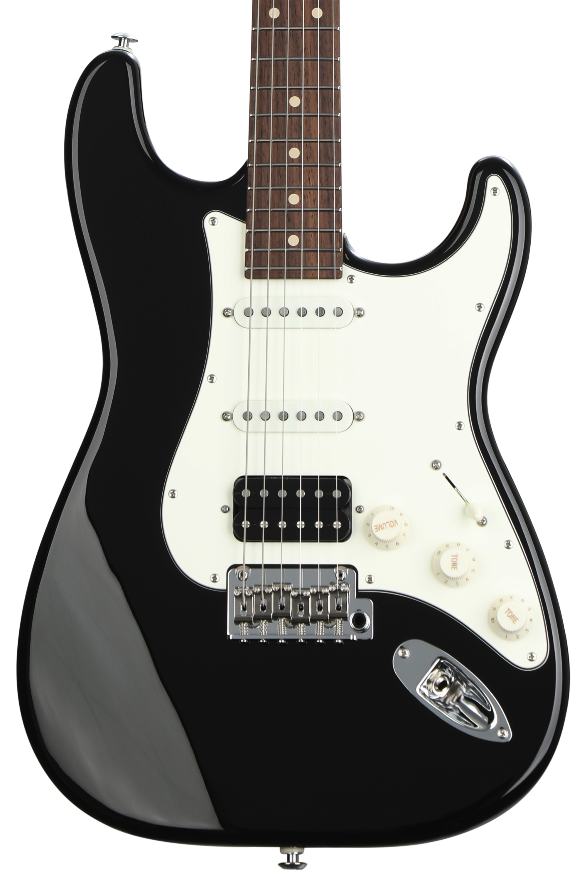 Suhr Classic S エレキギター ブラック HSS Suhr Classic S Electric Guitar - Black, HSS | Sweetwater