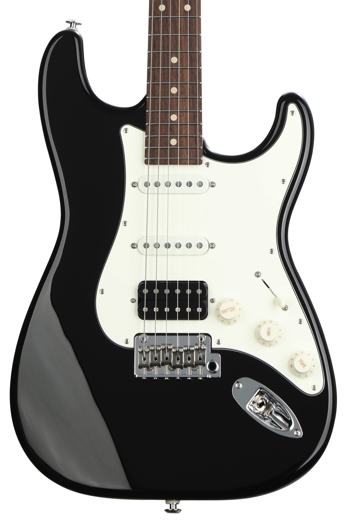 Suhr Classic S Electric Guitar - Black, HSS | Sweetwater