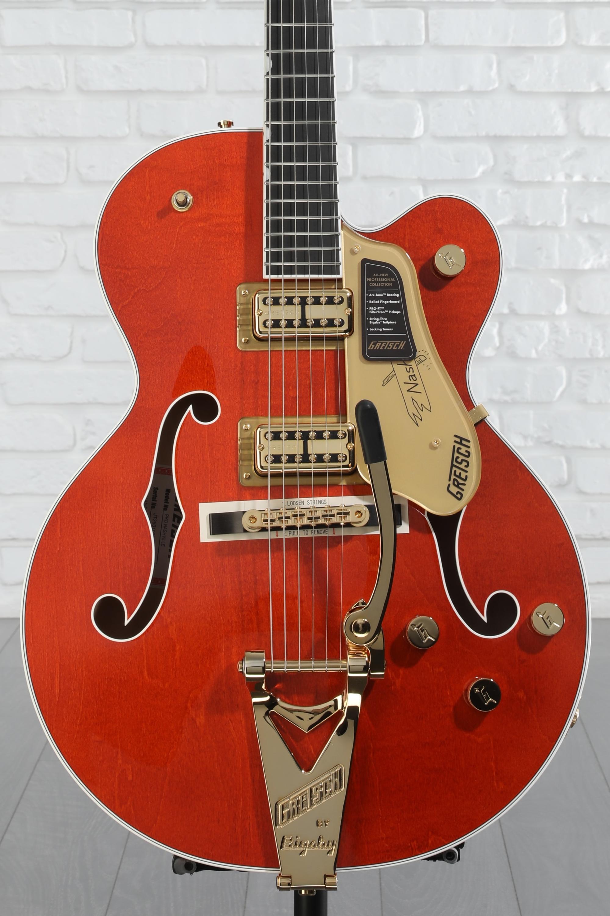 Gretsch Nashville Hollowbody Electric Guitar - Orange Stain