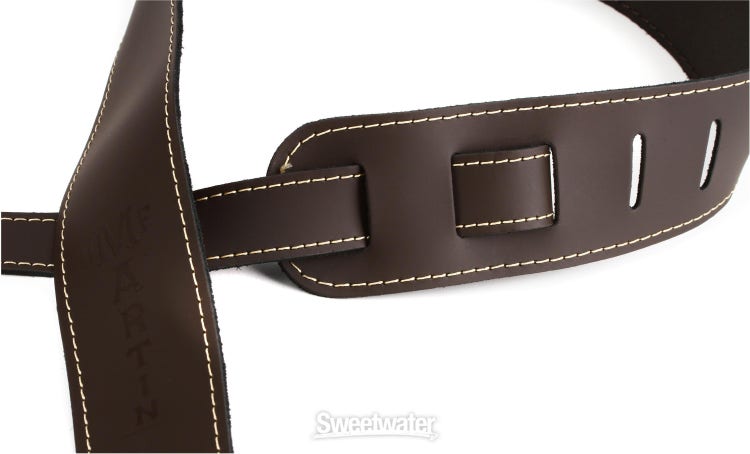 Martin Straps - Slim Strap 100% Leather - Brown