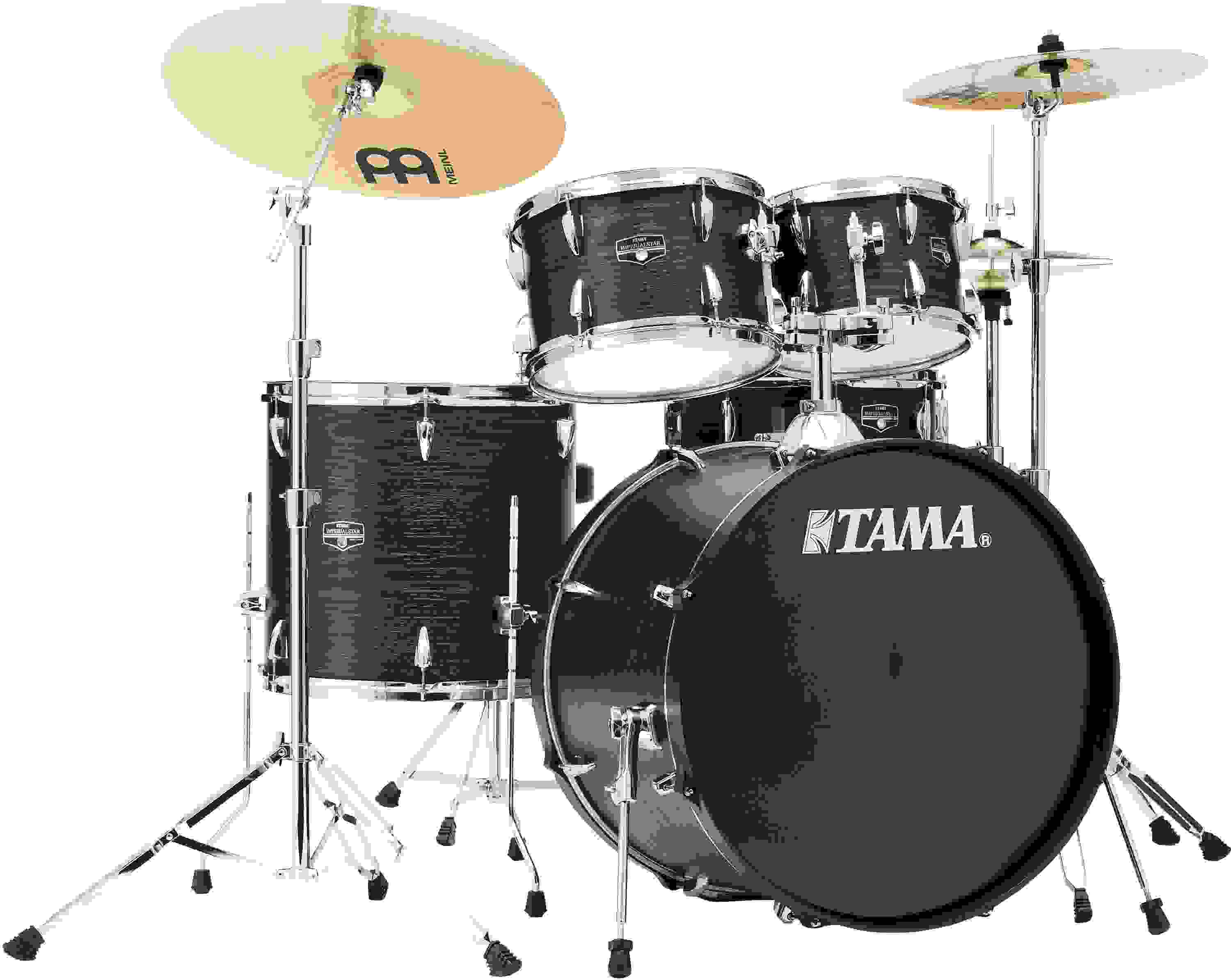 Tama IE52C Imperialstar 5-piece Drum Set - Black Oak Wrap