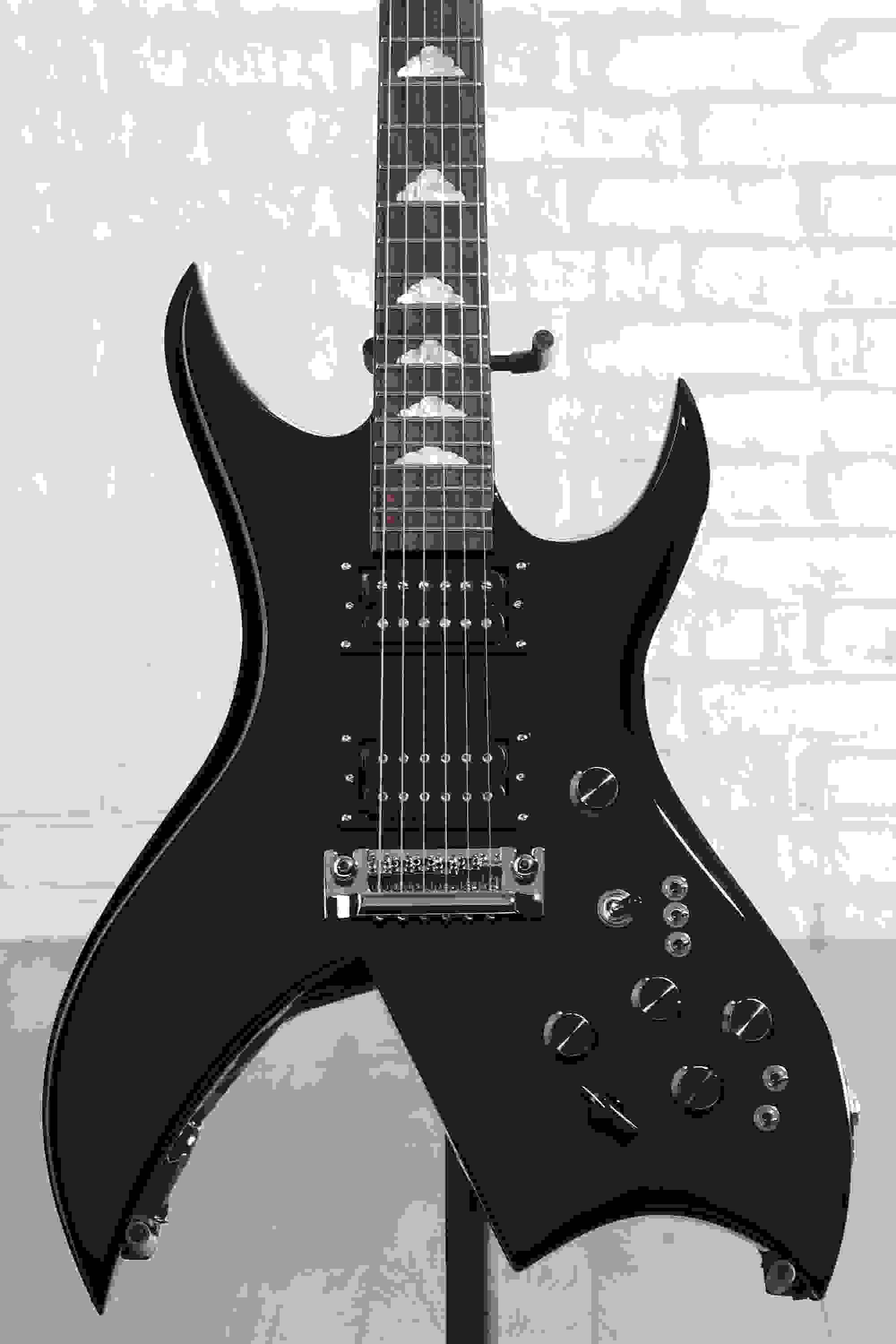 B.C. Rich USA Handcrafted Rich B Standard with Kahler Quad - Black