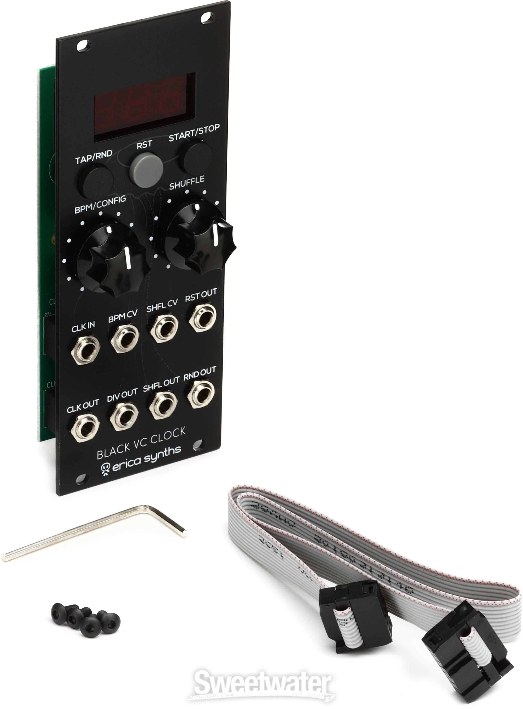 Erica Synths Black VC Clock v2 Clock Generator / Divider Eurorack