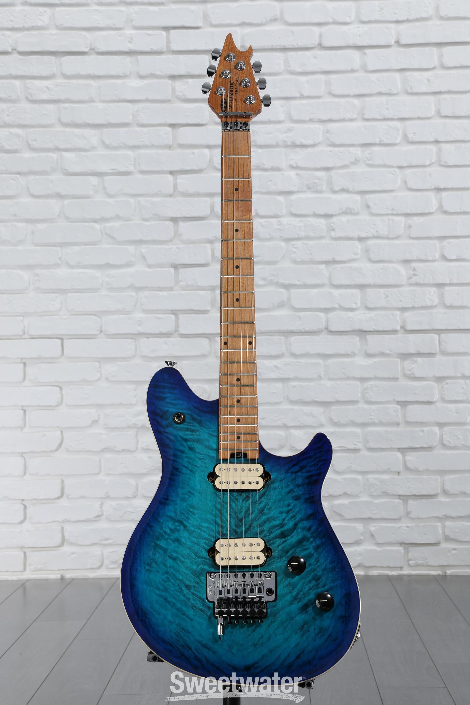 EVH Wolfgang Special QM Electric Guitar - Chlorine Burst