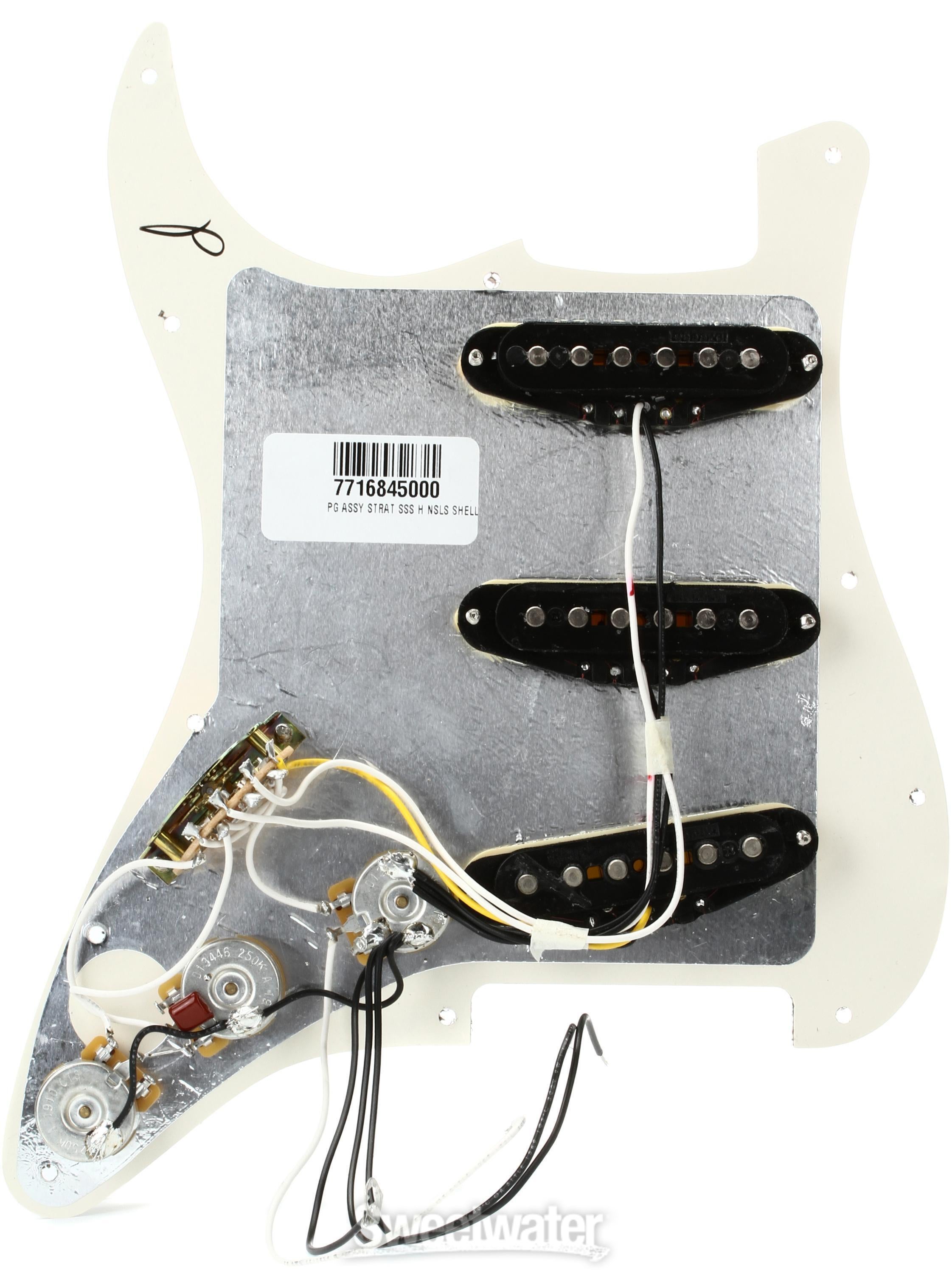 Fender Hot Noiseless SSS Pre-wired Stratocaster Pickguard