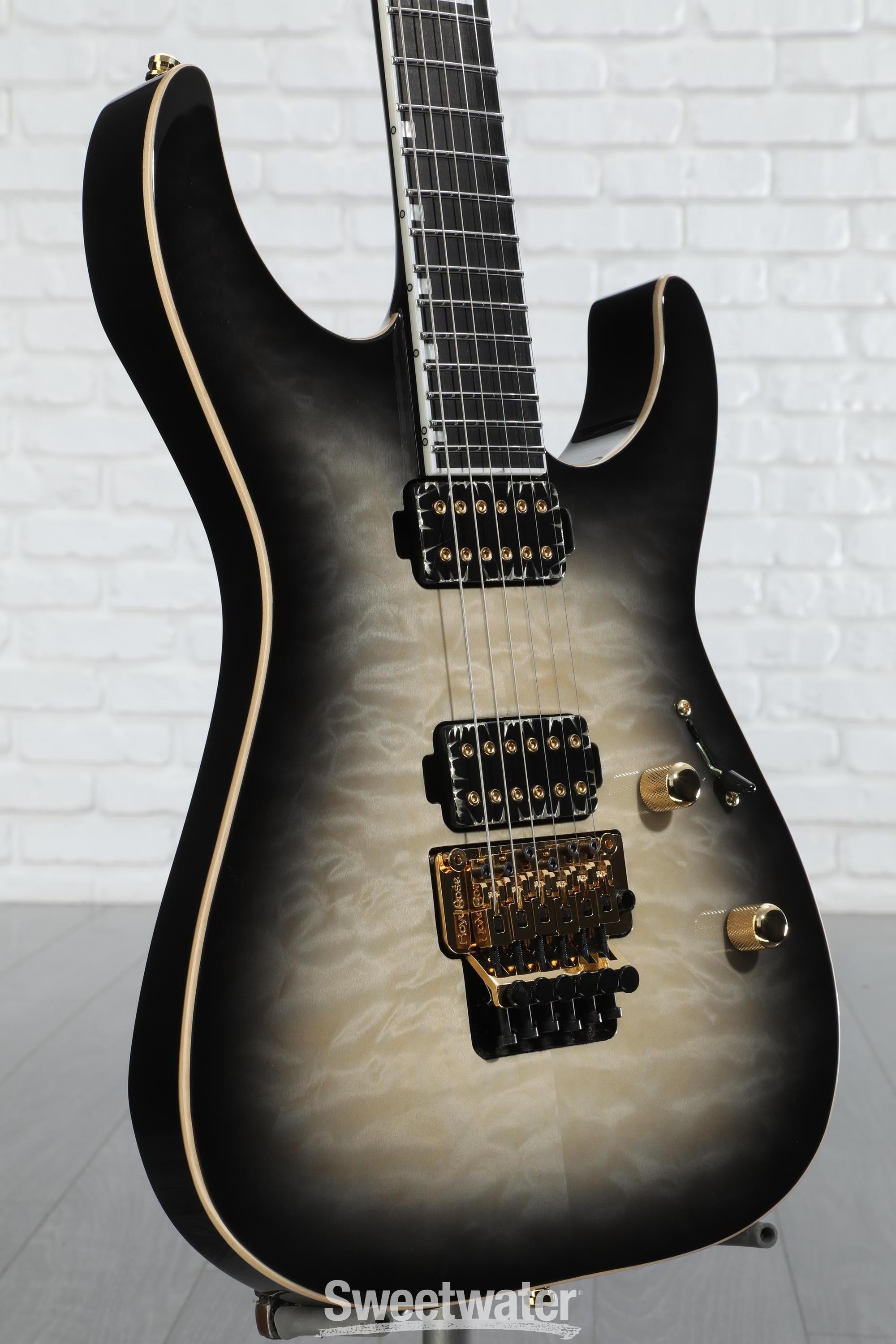 Esp E-II M-II HST QM Japan - indigo purple fade Str shape