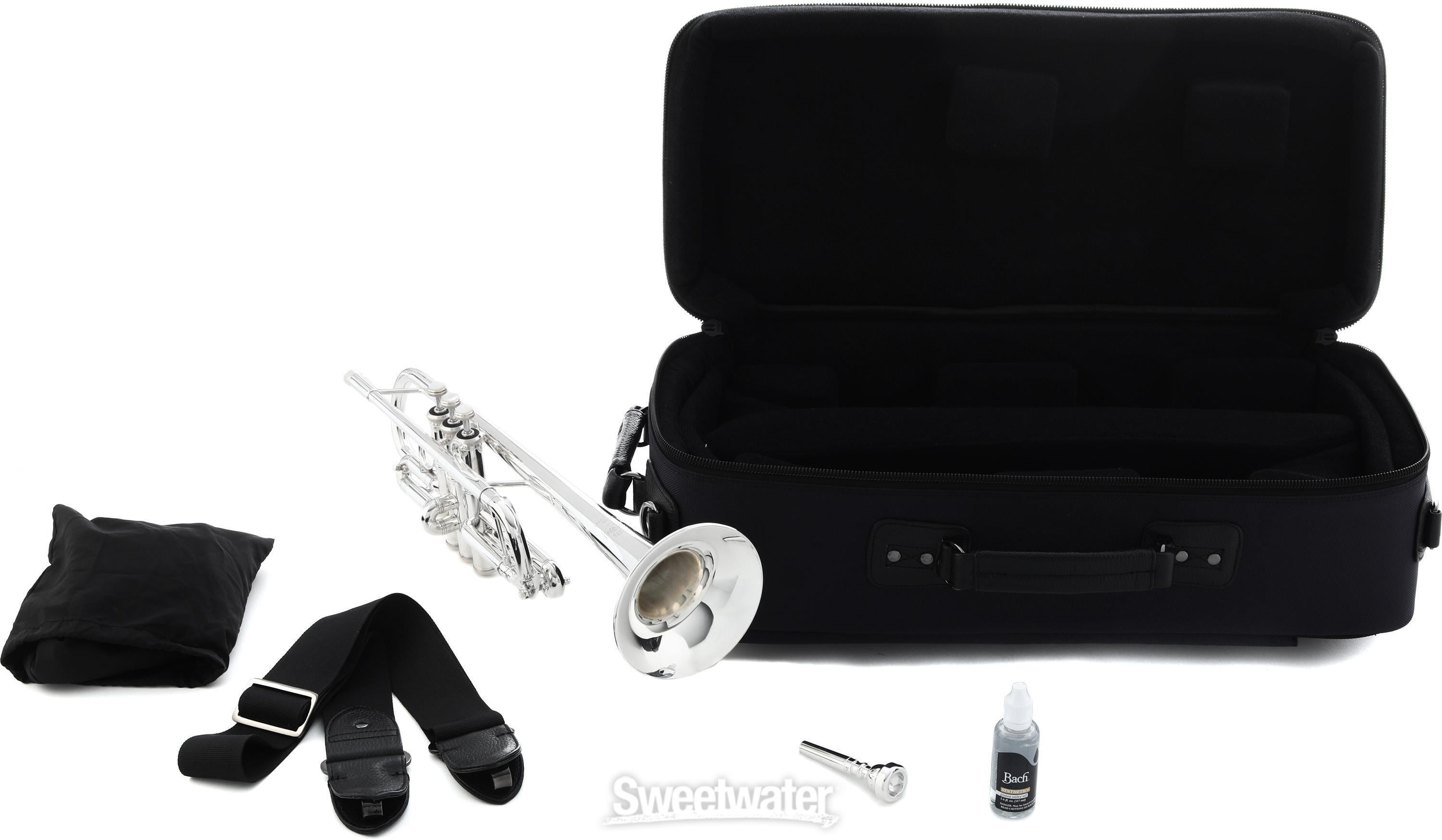 Bach C190SL229X 2025 Professional C Trumpet - Silver Plated