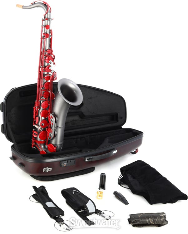 Mini Saxophone Saxonett Blasinstrument Schwarz