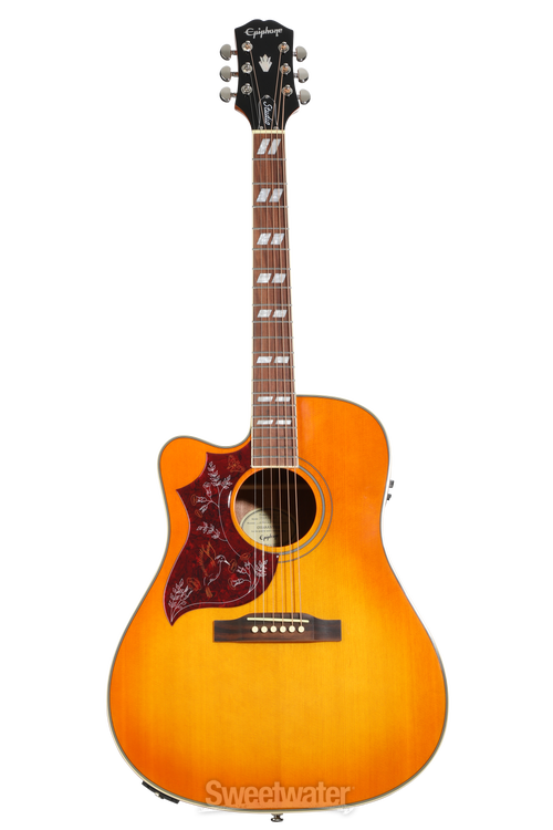 Epiphone Hummingbird Studio EC Left-handed Acoustic-electric