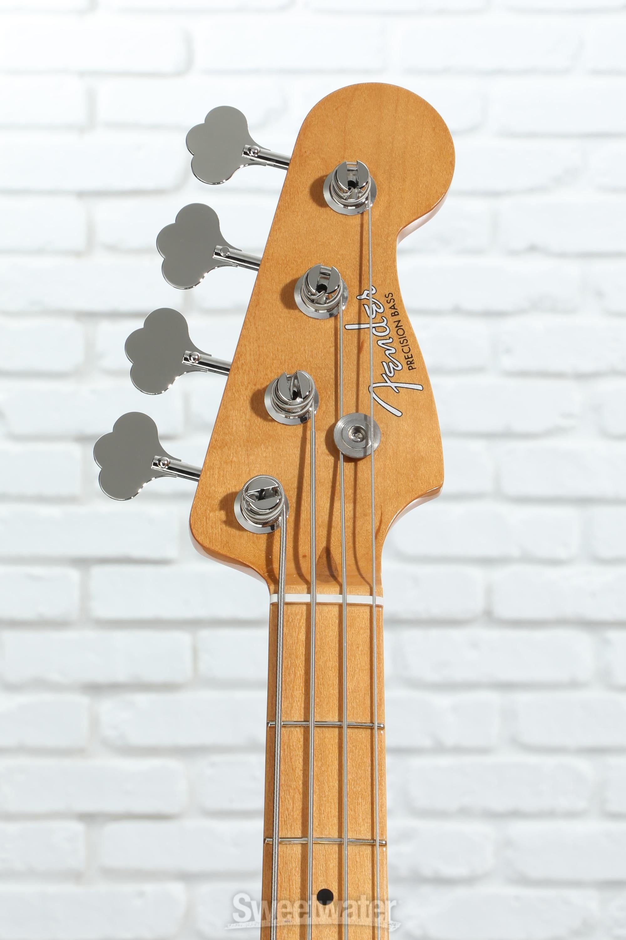 Fender Vintera II '50s Precision Bass - Black | Sweetwater