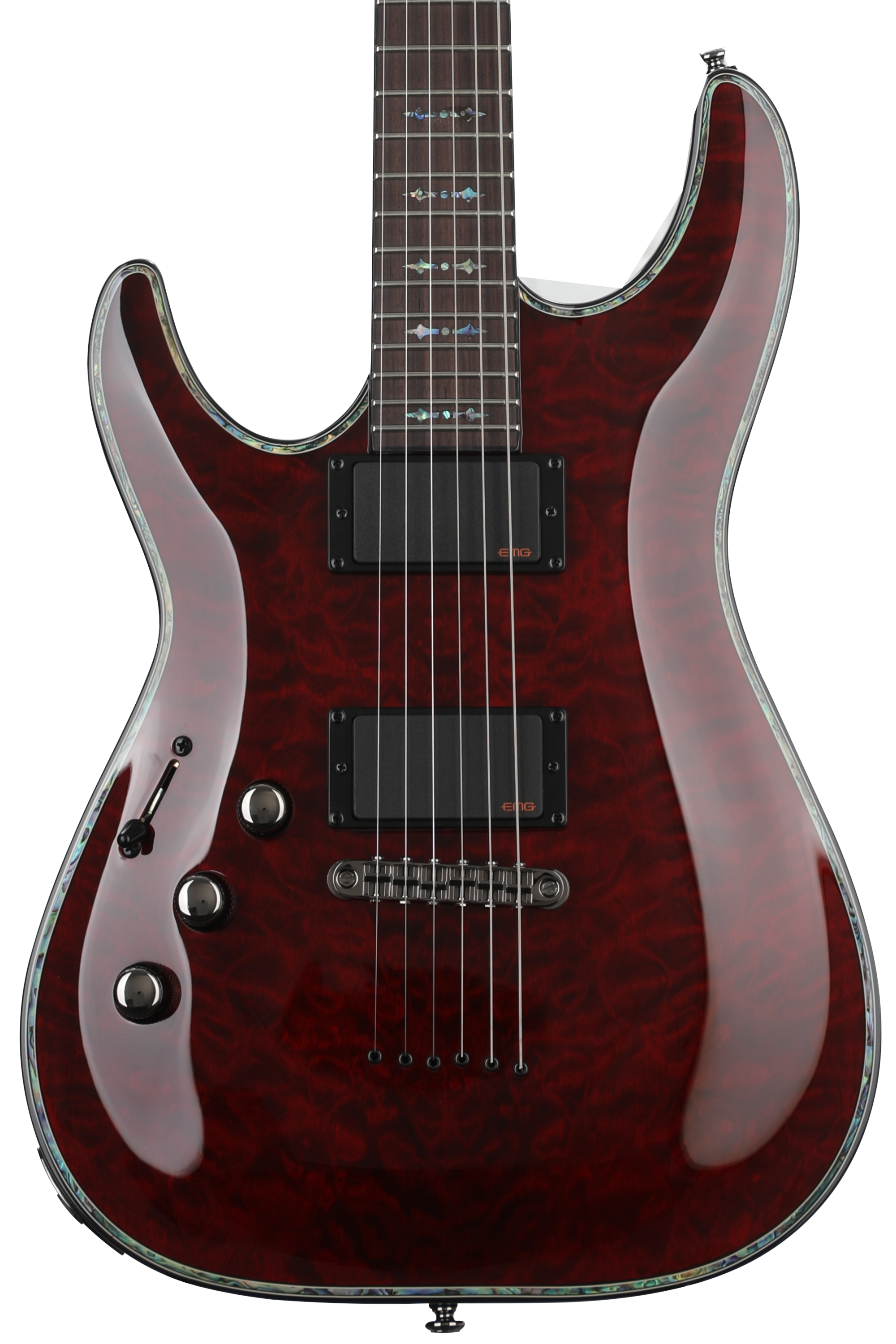 Schecter Hellraiser C-1 Left-handed - Black Cherry | Sweetwater