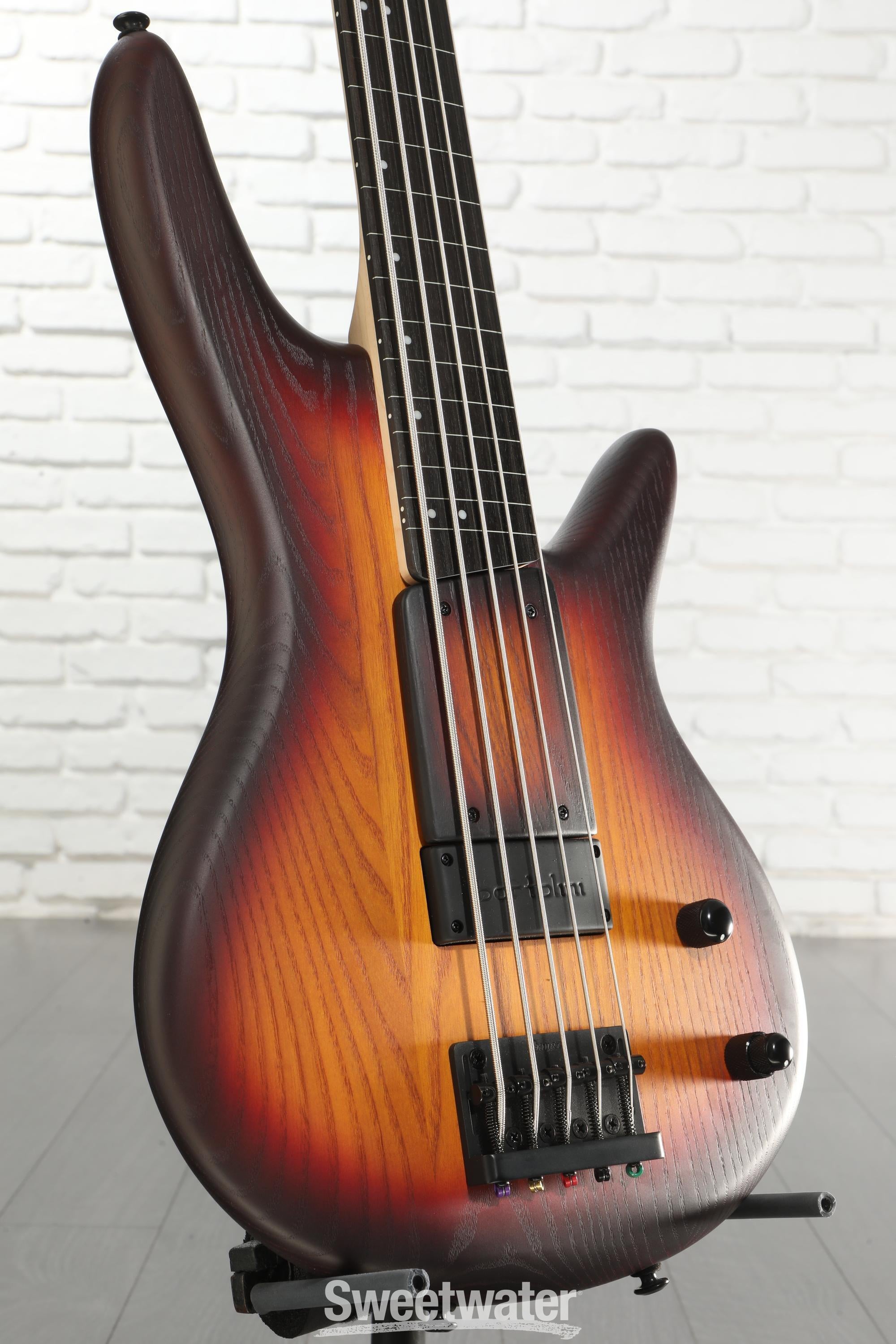 Ibanez Gary Willis Signature GWB205 Fretless Bass Guitar - Tequila