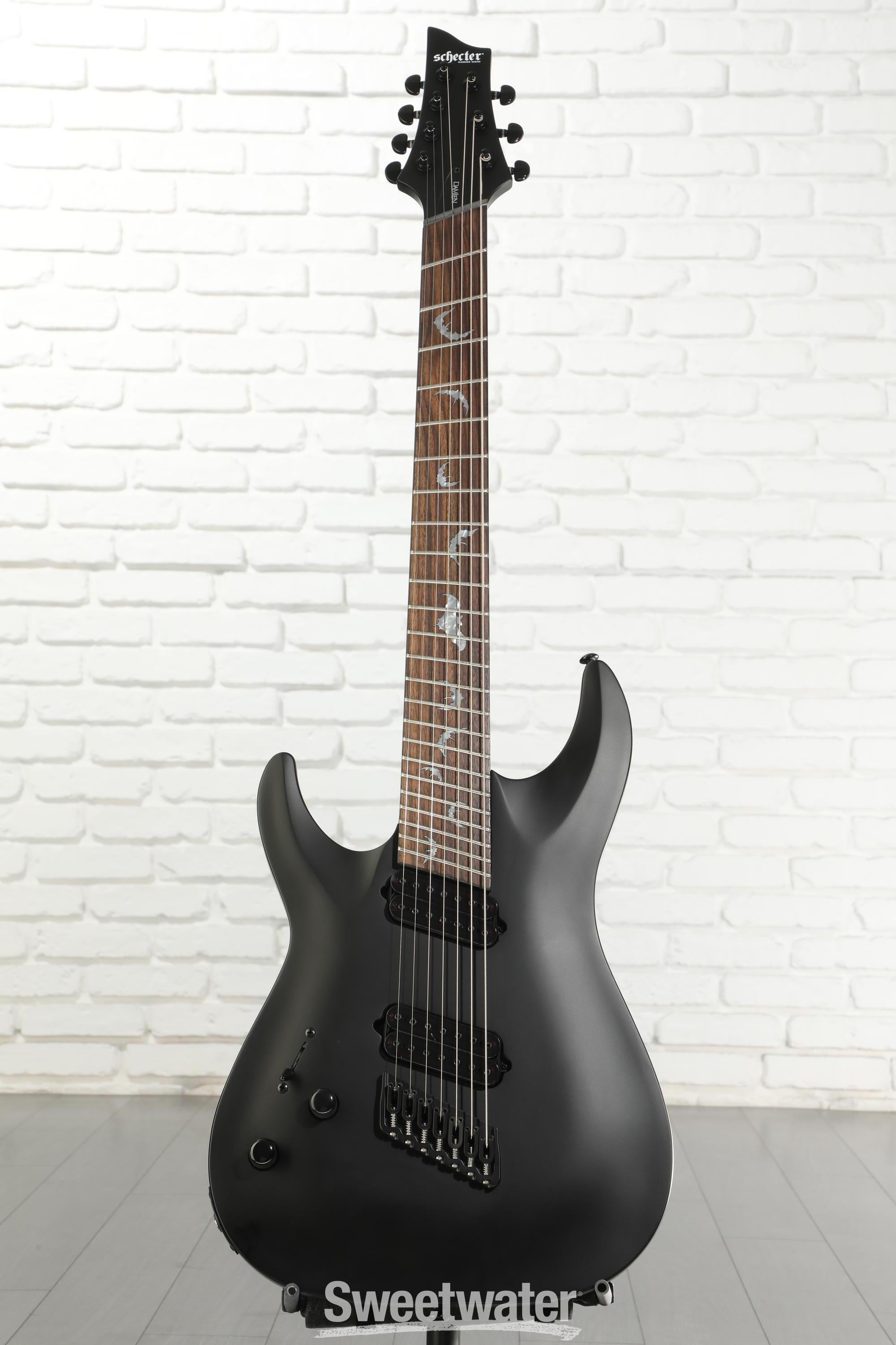 Schecter Damien-7 Multiscale Left-handed 7-string Electric Guitar