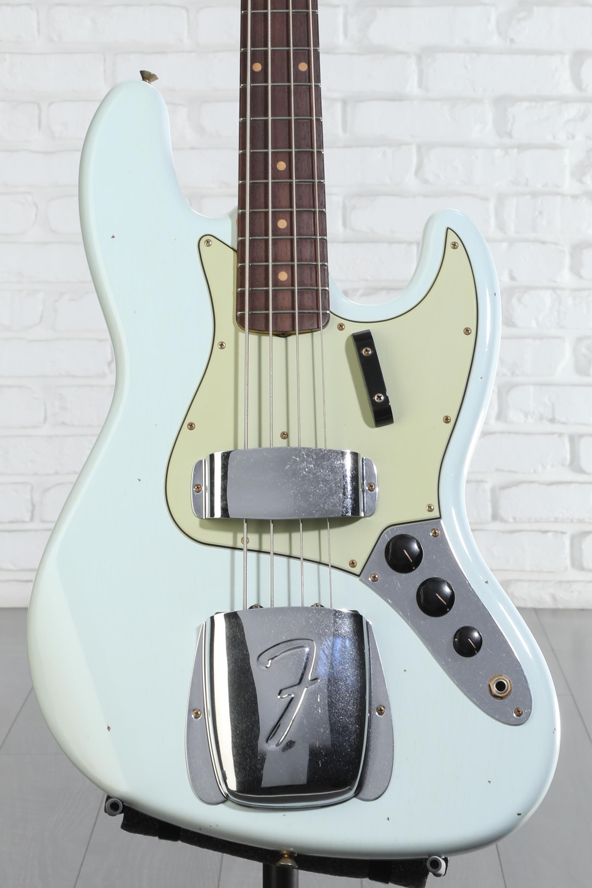 Fender Custom Shop '63 Jazz Bass Journeyman Relic - Faded Aged