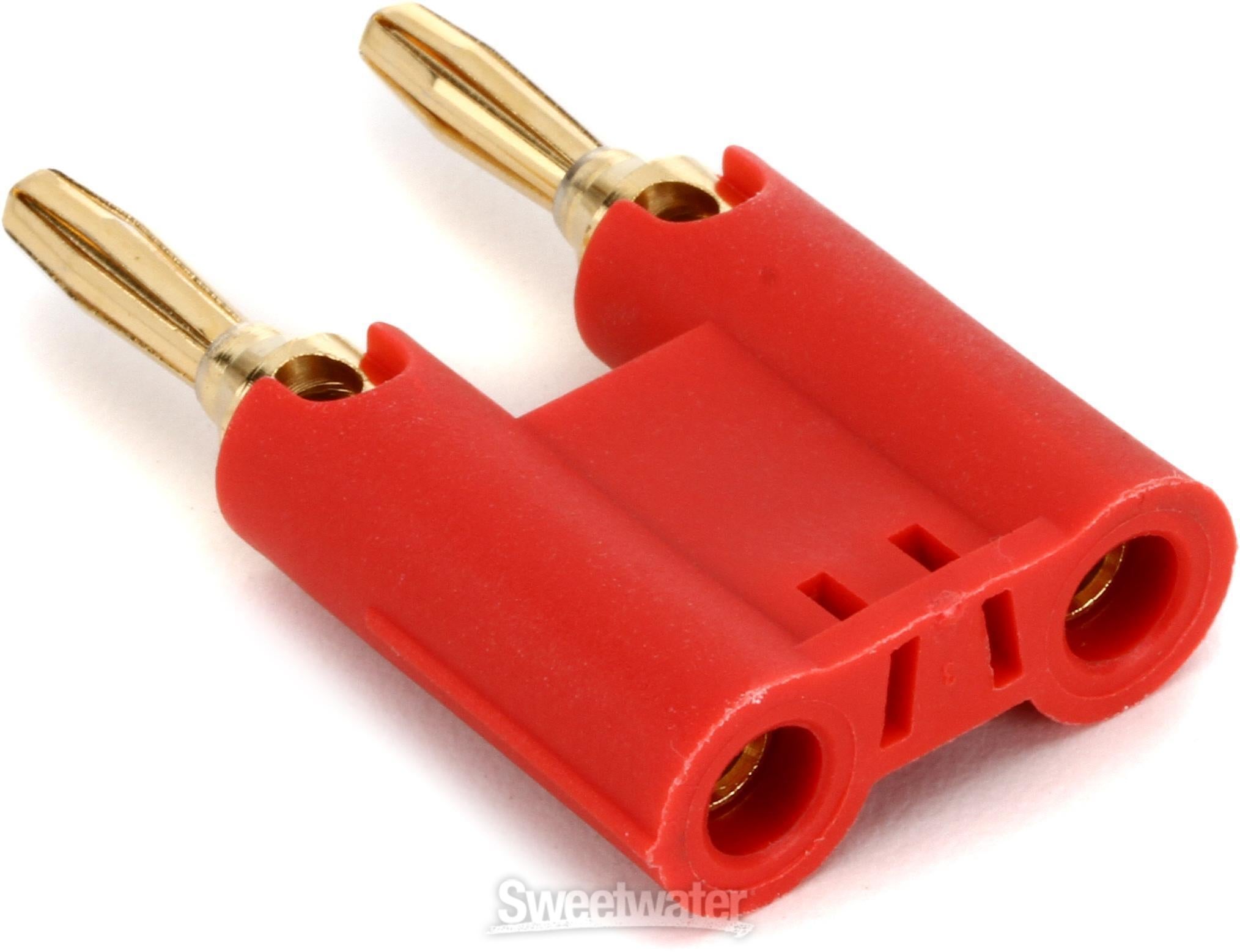 Pro Co MDP Dual Banana Plug Connector - Red | Sweetwater