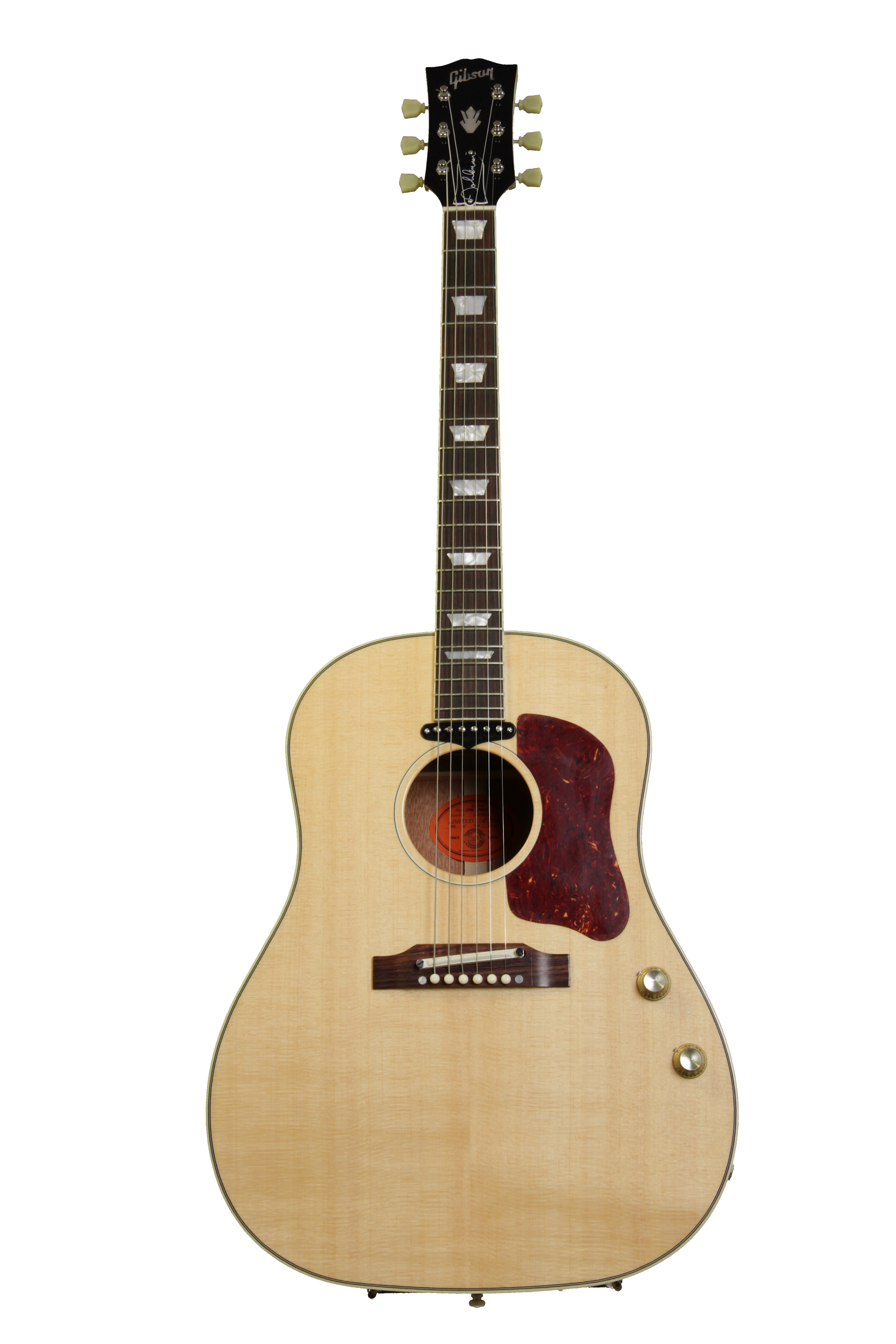 Gibson Acoustic John Lennon J-160E Peace - Natural | Sweetwater Gibson Acoustic John Lennon J-160E Peace - Natural | Sweetwater