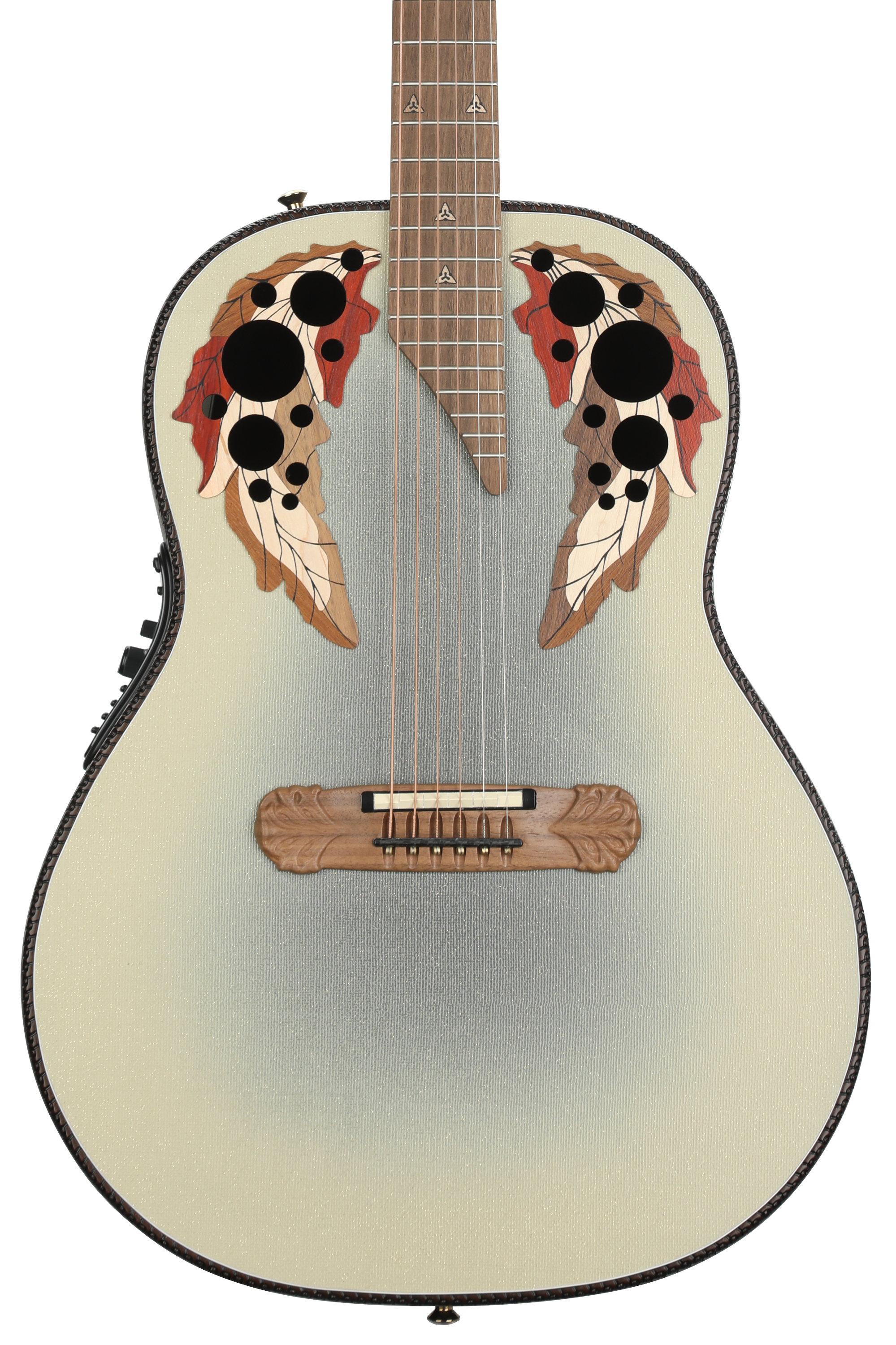 Ovation Adamas I 1687GT 7 Deep Contour Acoustic electric Guitar Reverse Beige Burst