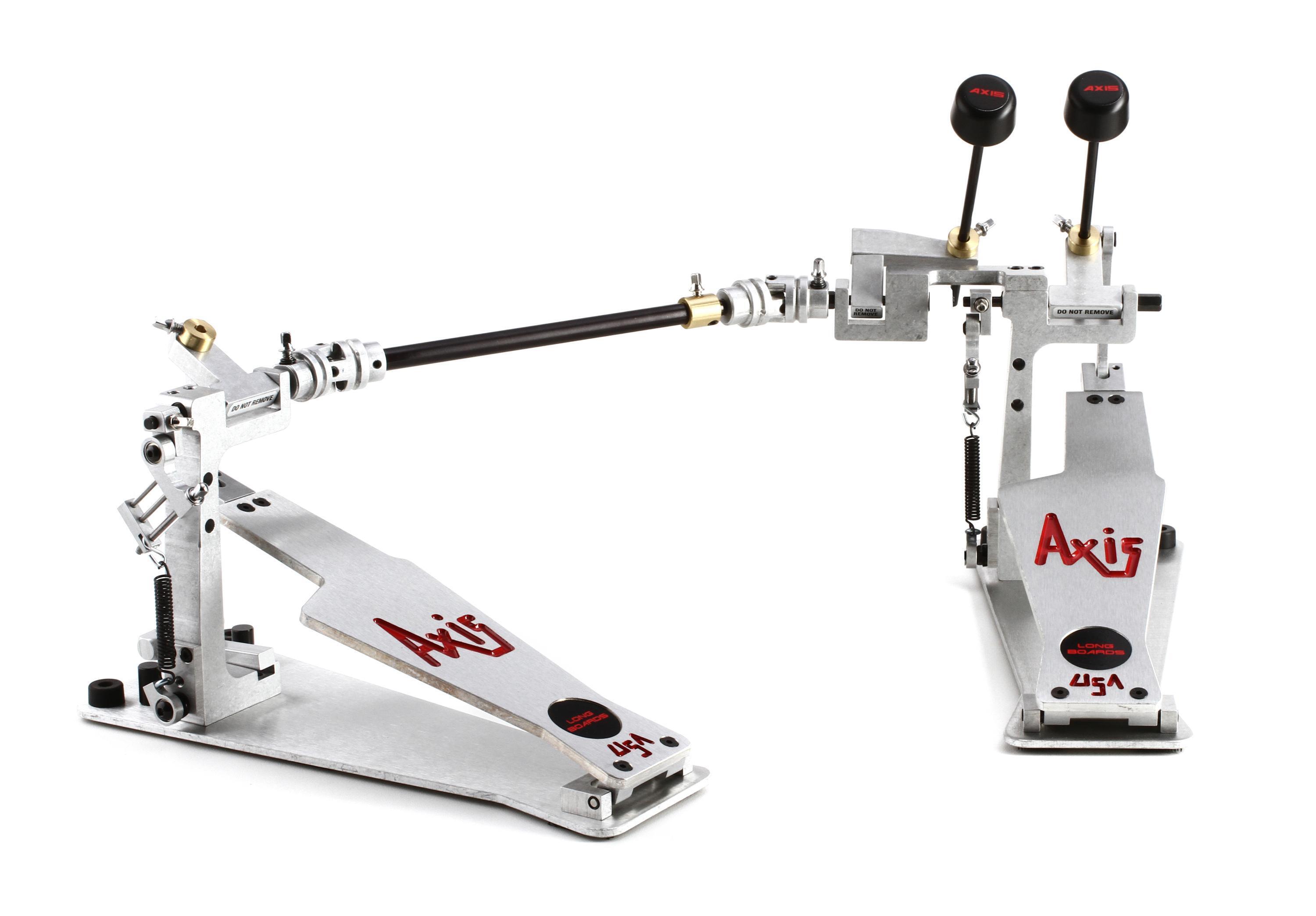 Axis X-L2MT Longboards X Microtune Double Bass Drum Pedal | Sweetwater