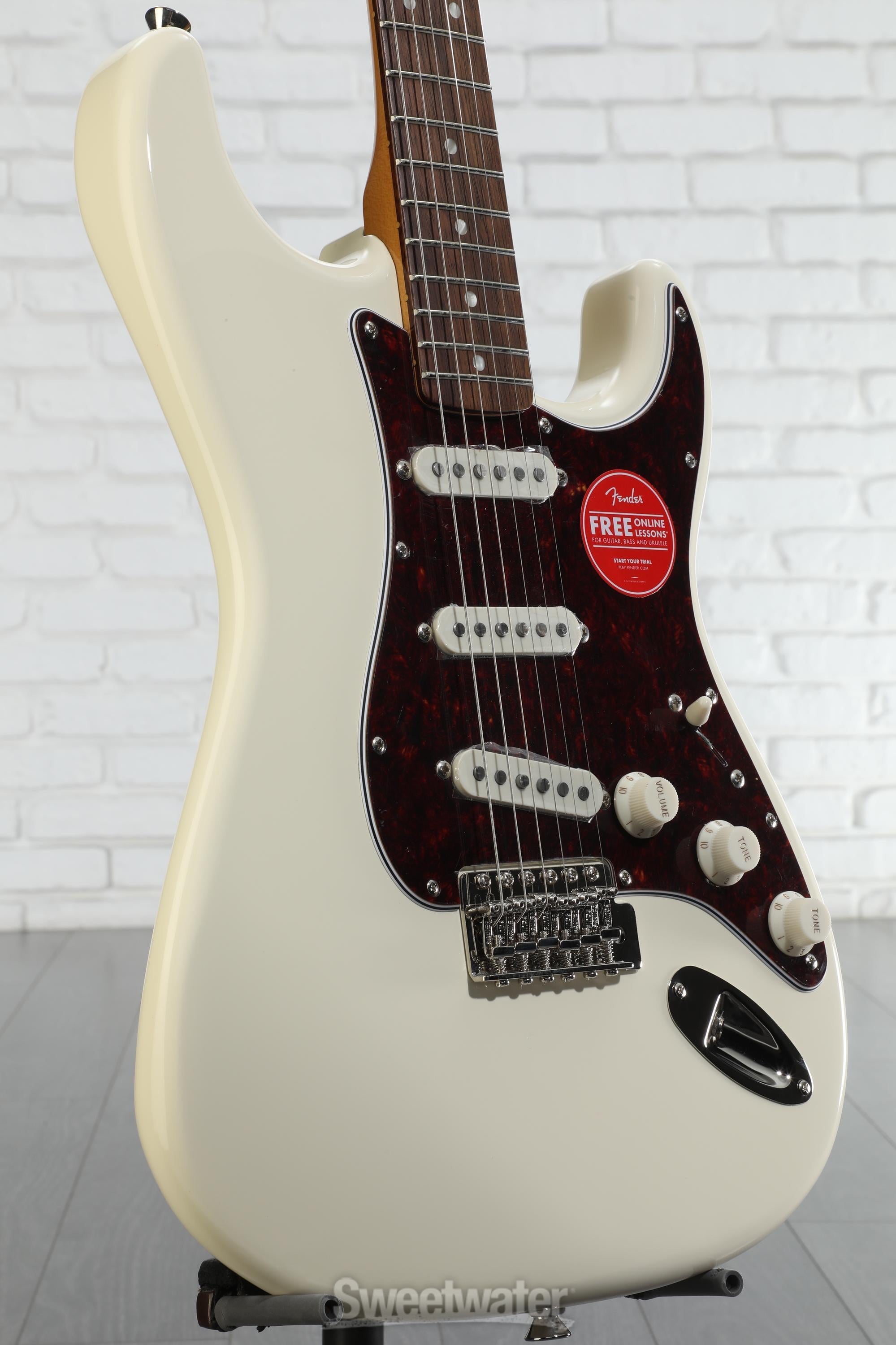 Squier Classic Vibe 70s Stratocasterレフティ Squier® Classic Vibe '70s Stratocaster Left-Handed - Black