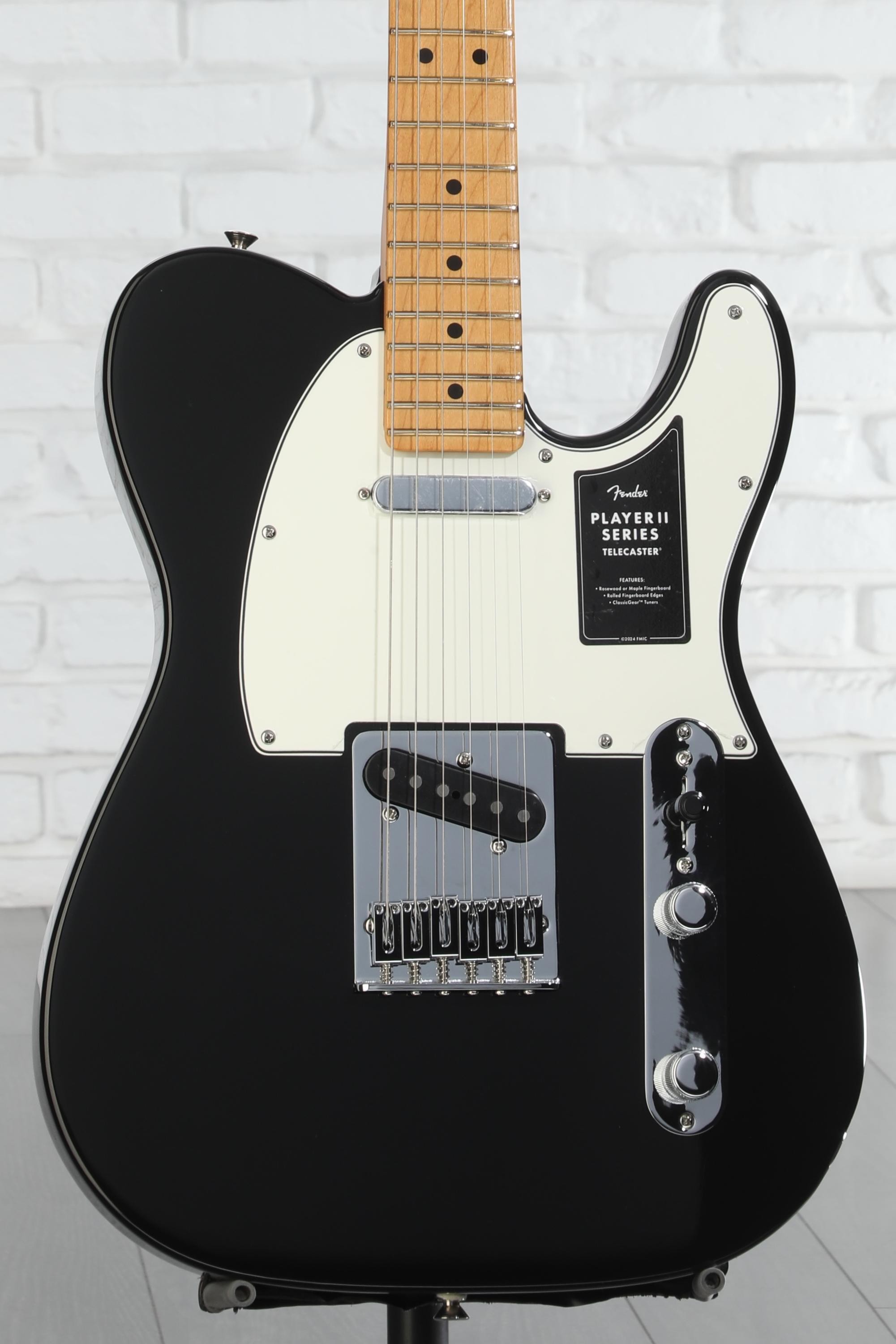 Fender Player II Telecaster Electric Guitar - Black with