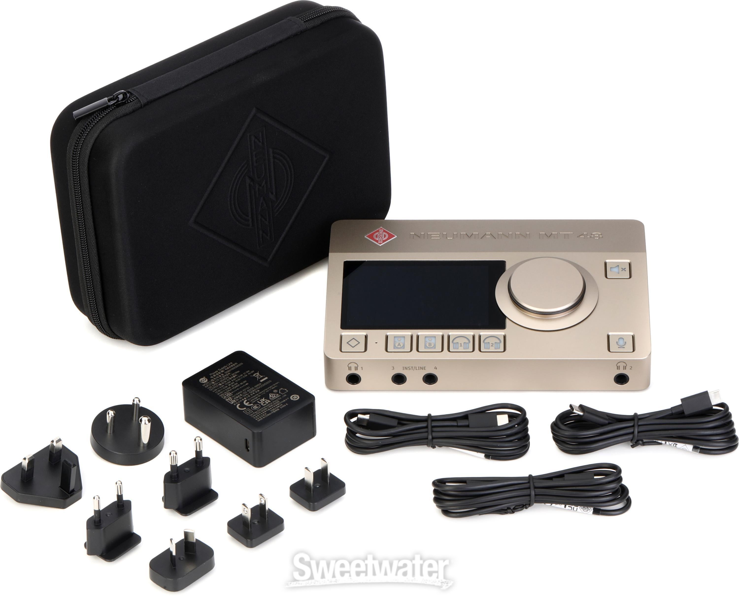 Neumann MT 48 U USB-C/Dante Audio Interface | Sweetwater Neumann MT 48 U USB-C/Dante Audio Interface | Sweetwater