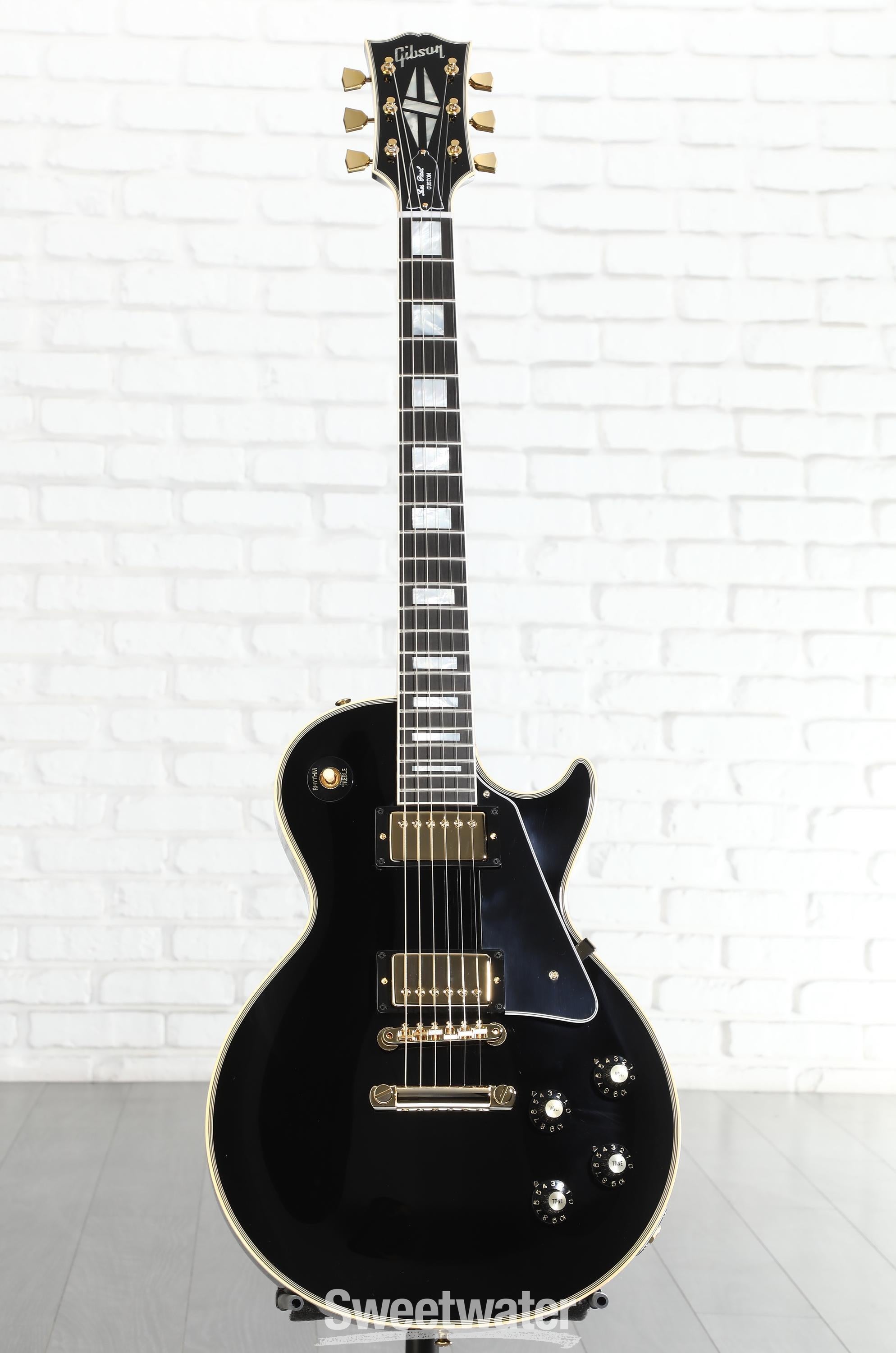 Gibson Custom 1968 Les Paul Custom Reissue Electric Guitar - Ebony