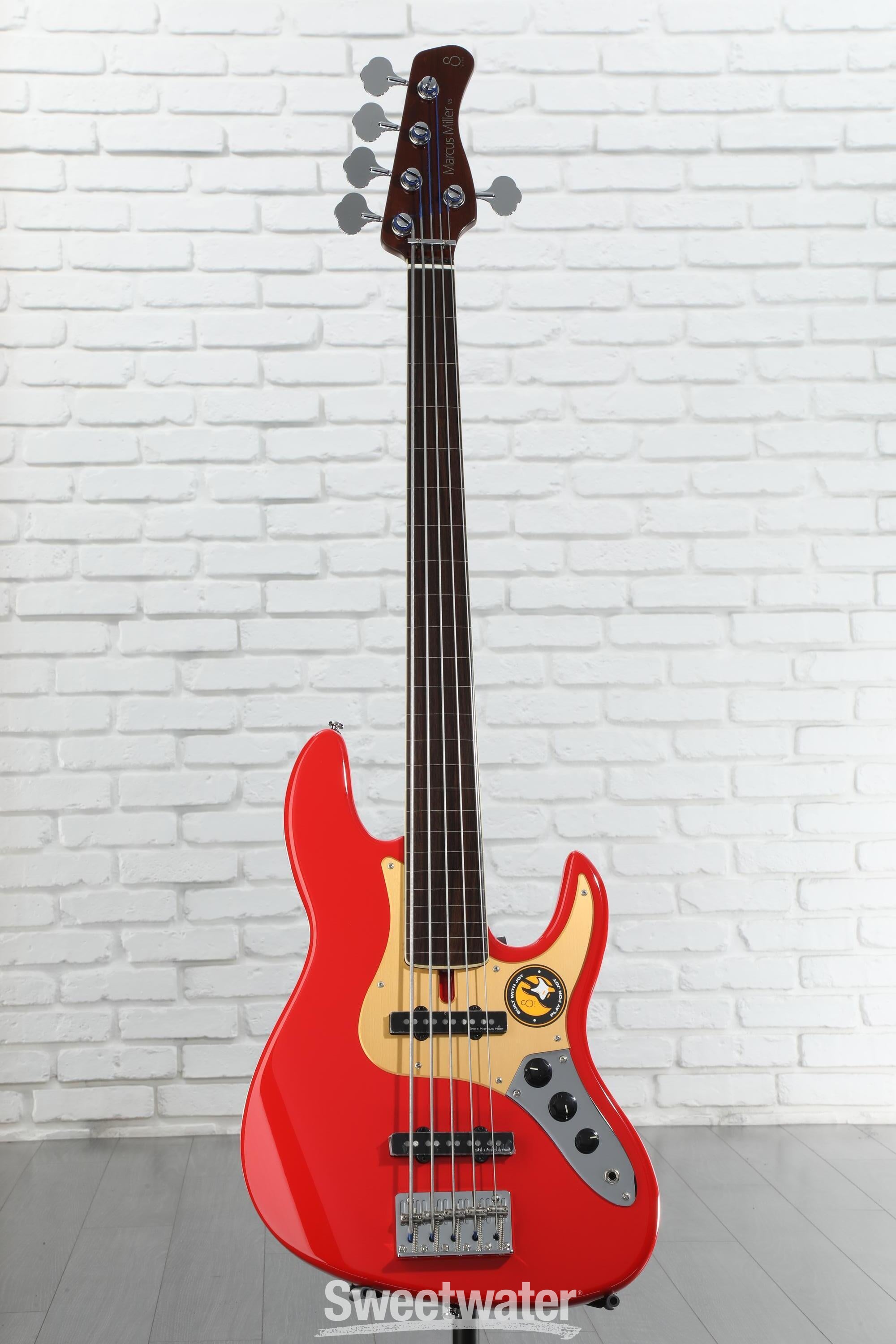 Sire Marcus Miller V5 24 Fretless 5-string Bass Guitar - Dakota