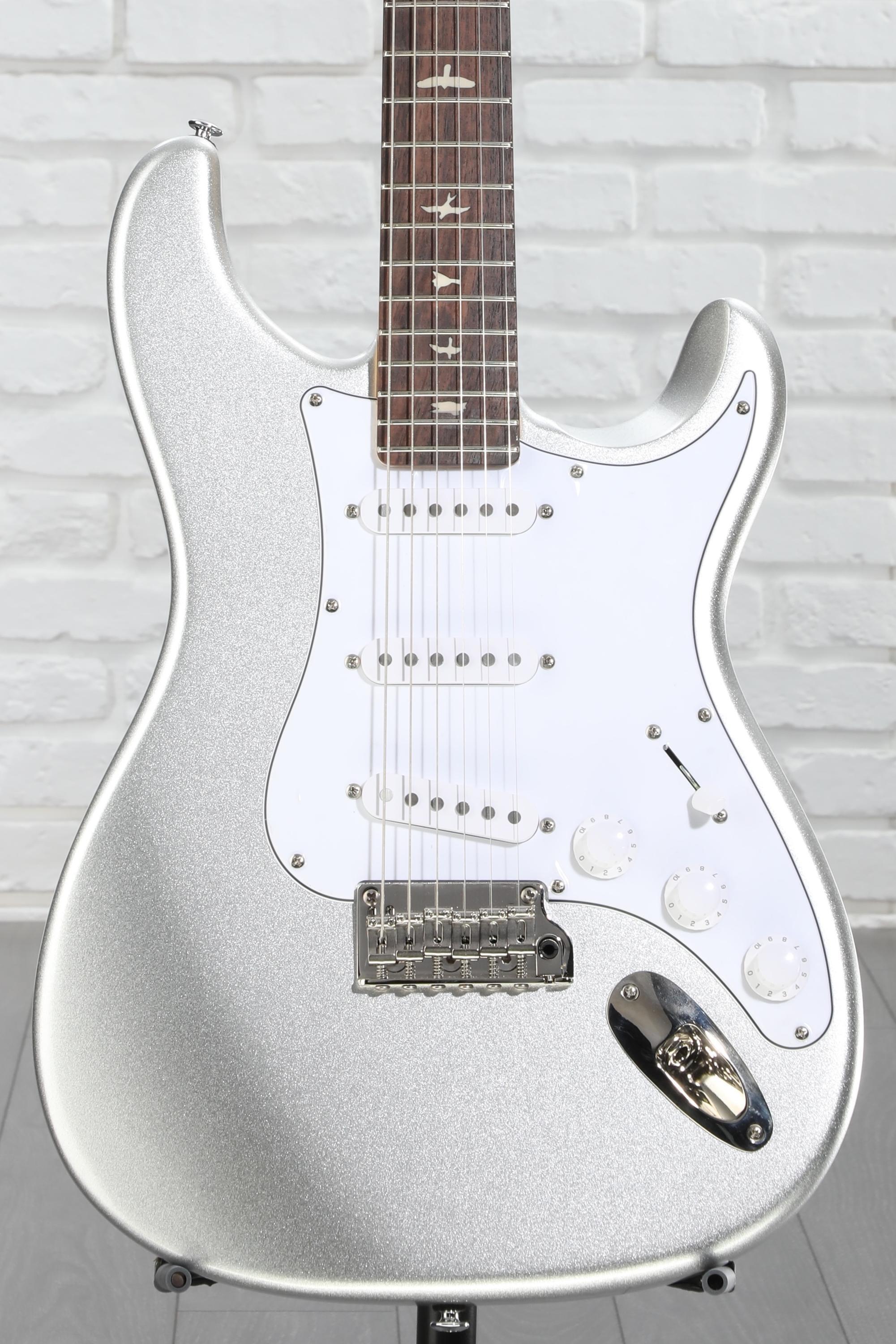 PRS SE Silver Sky Electric Guitar - Platinum Spark