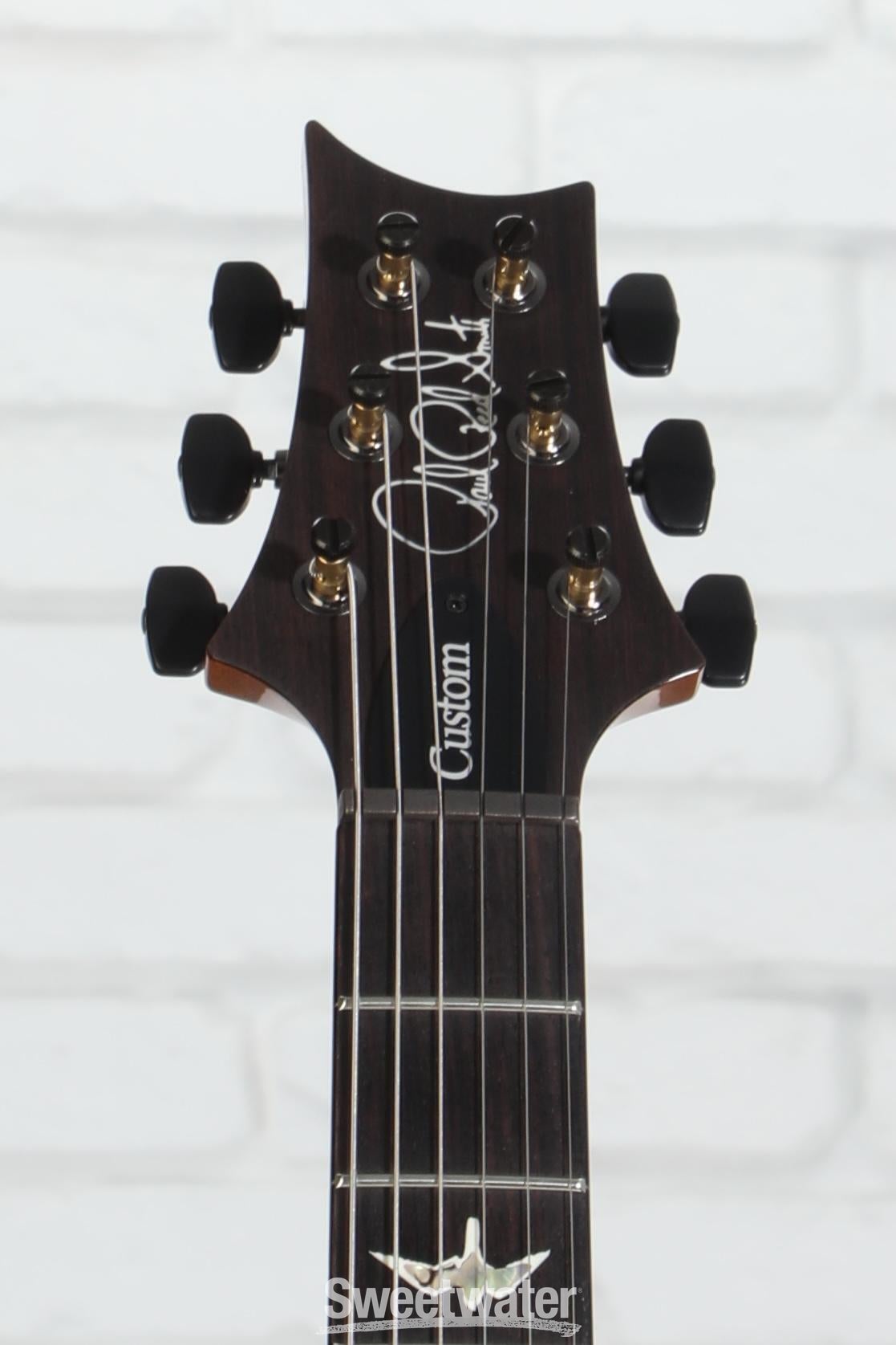 PRS Custom 24 Electric Guitar - Pearl White, Sweetwater Exclusive