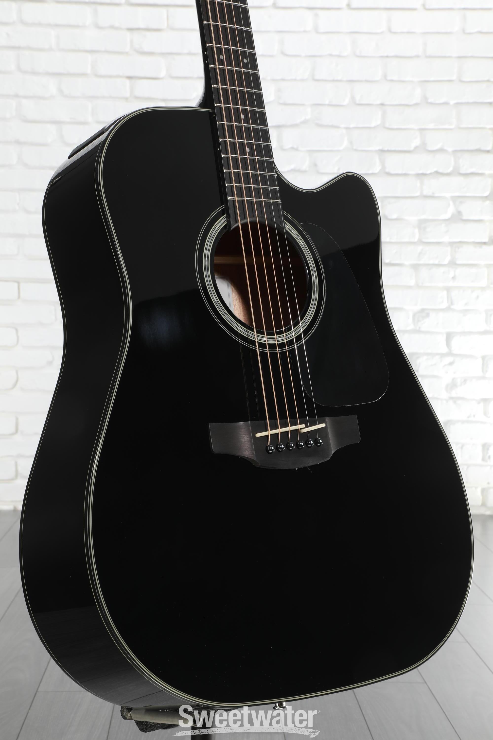 Takamine GD30CE Acoustic-Electric Guitar - Black | Sweetwater