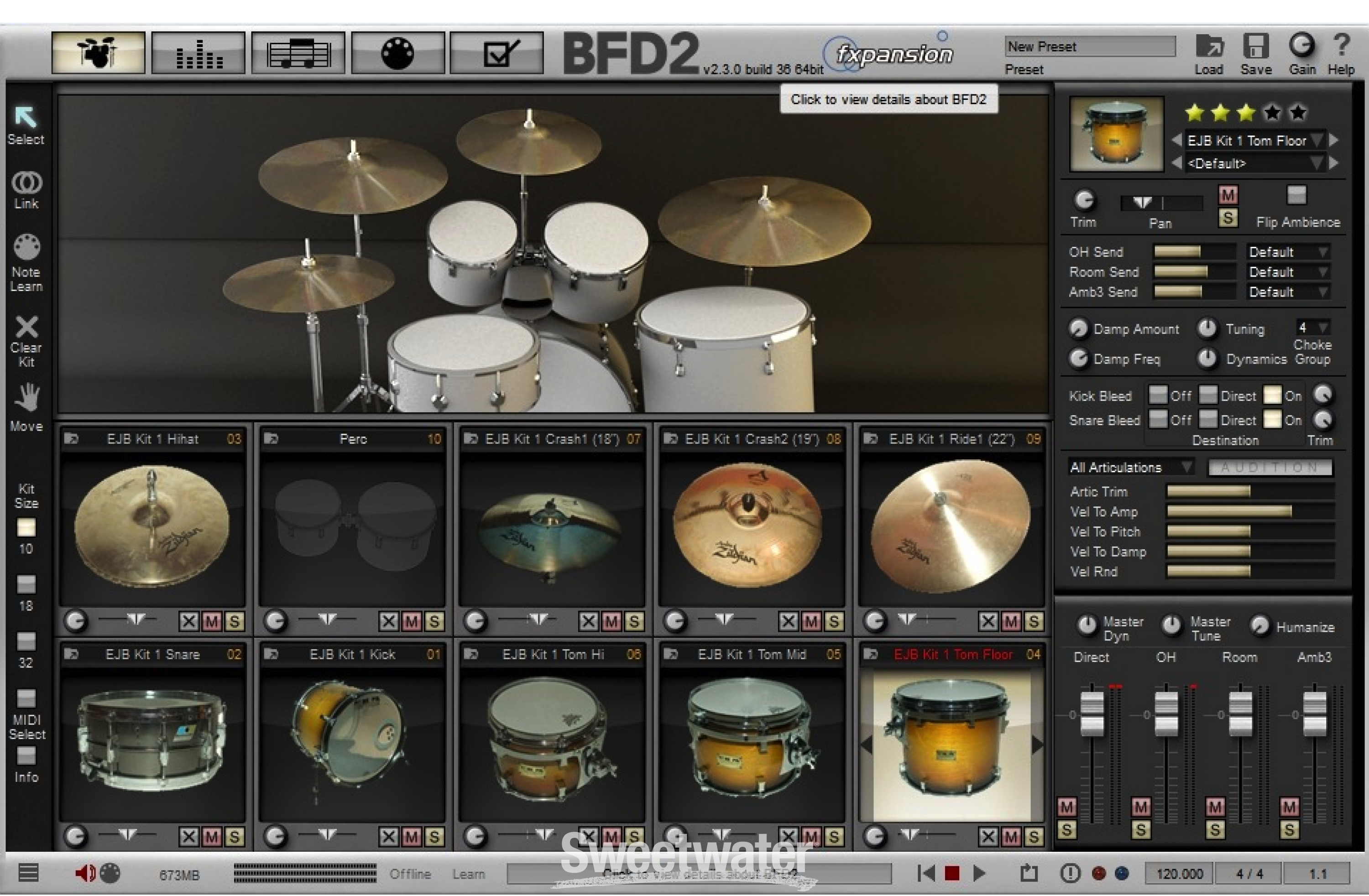 Platinum Samples Evil Joe Barresi Glamouflage Kit QuickPack for BFD/レコーディング/音ソフト PLATINUM SAMPLES Joe Barresi Evil Drums for BFD 送料無料 | Sound House