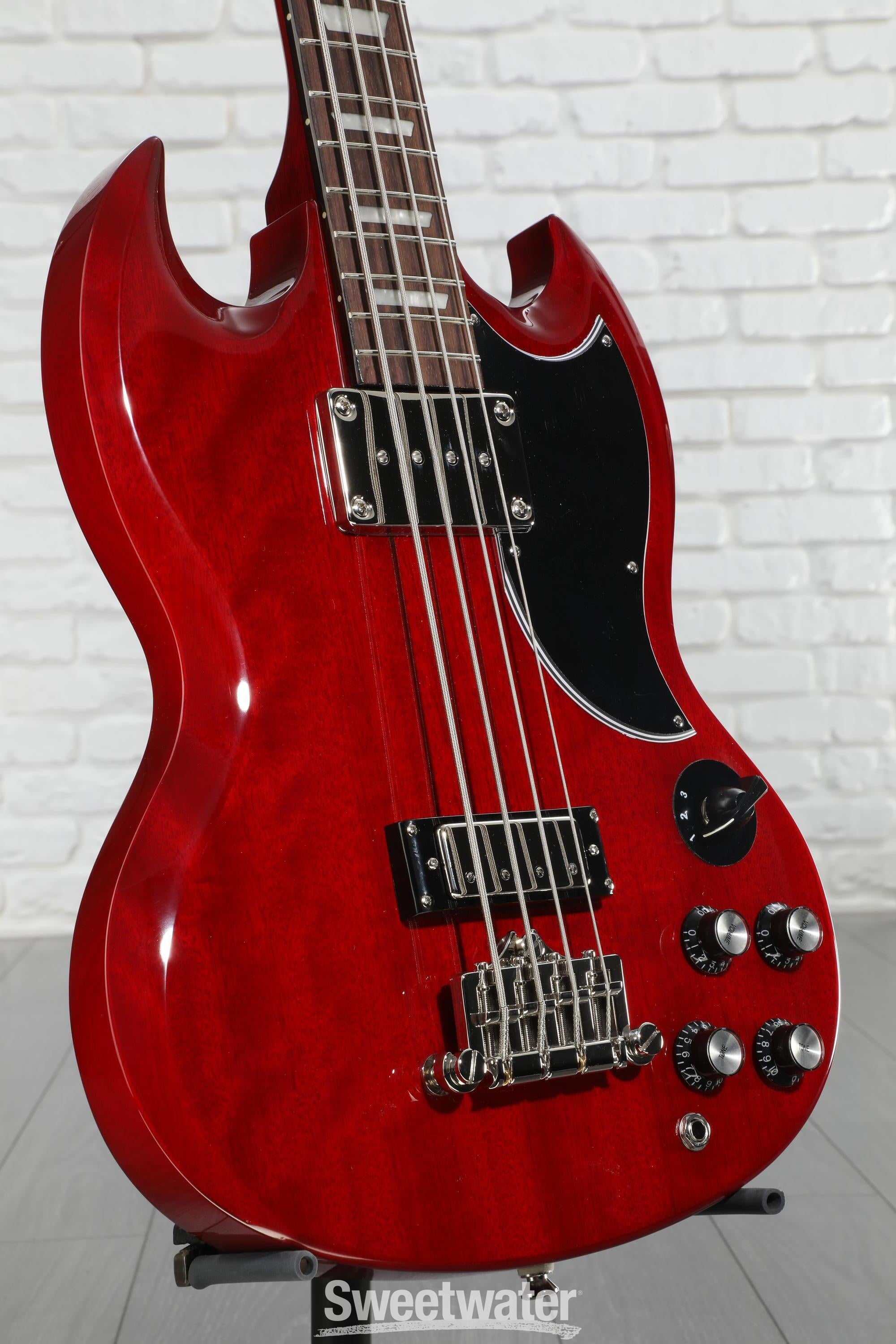 Epiphone EB-3 Bass Guitar - Cherry | Sweetwater