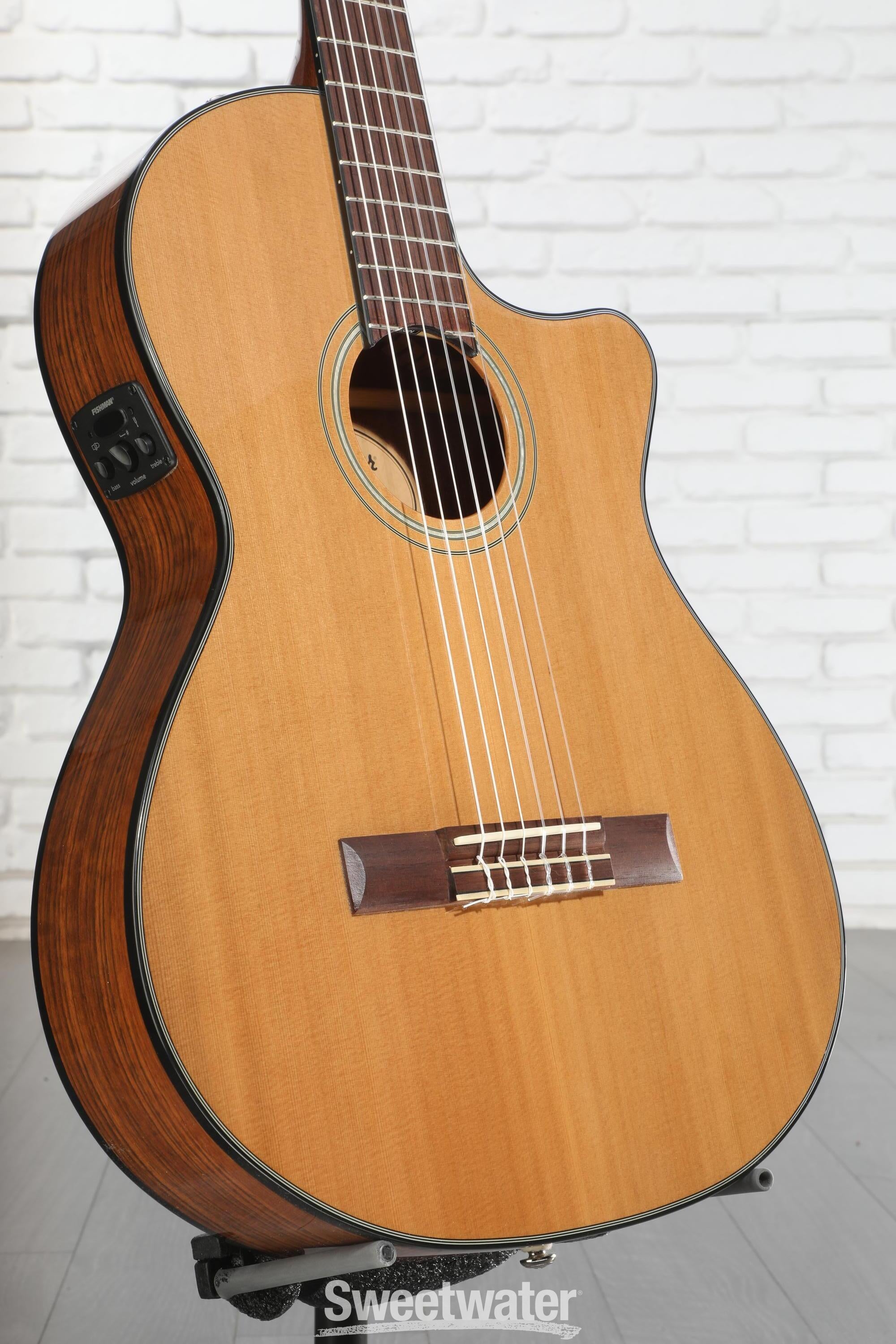 Fender CN-140SCE Natural ナイロン　エレガット Fender CN-140SCE - Natural | Sweetwater