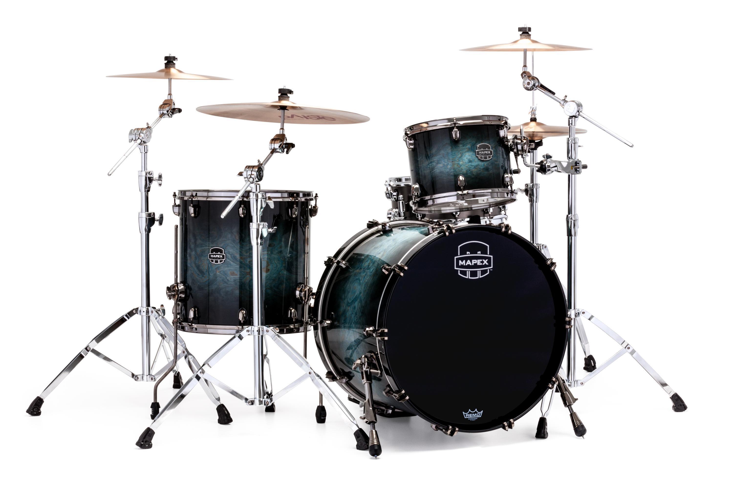Mapex Saturn V MH Exotic 3-piece Shell Pack - Deep Water Maple