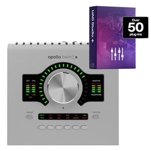 Universal Audio Apollo Twin X DUO Gen 2 and Studio+ Edition Bundle Universal Audio Apollo Twin X DUO Gen 2 and Studio+ Edition Bundle