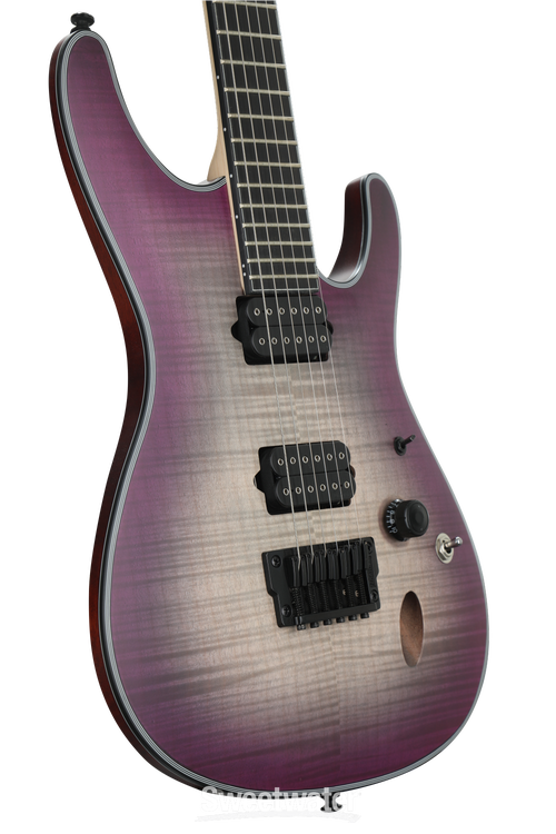 Ibanez S Series Iron Label SIX6FDFM - Purple Space Burst