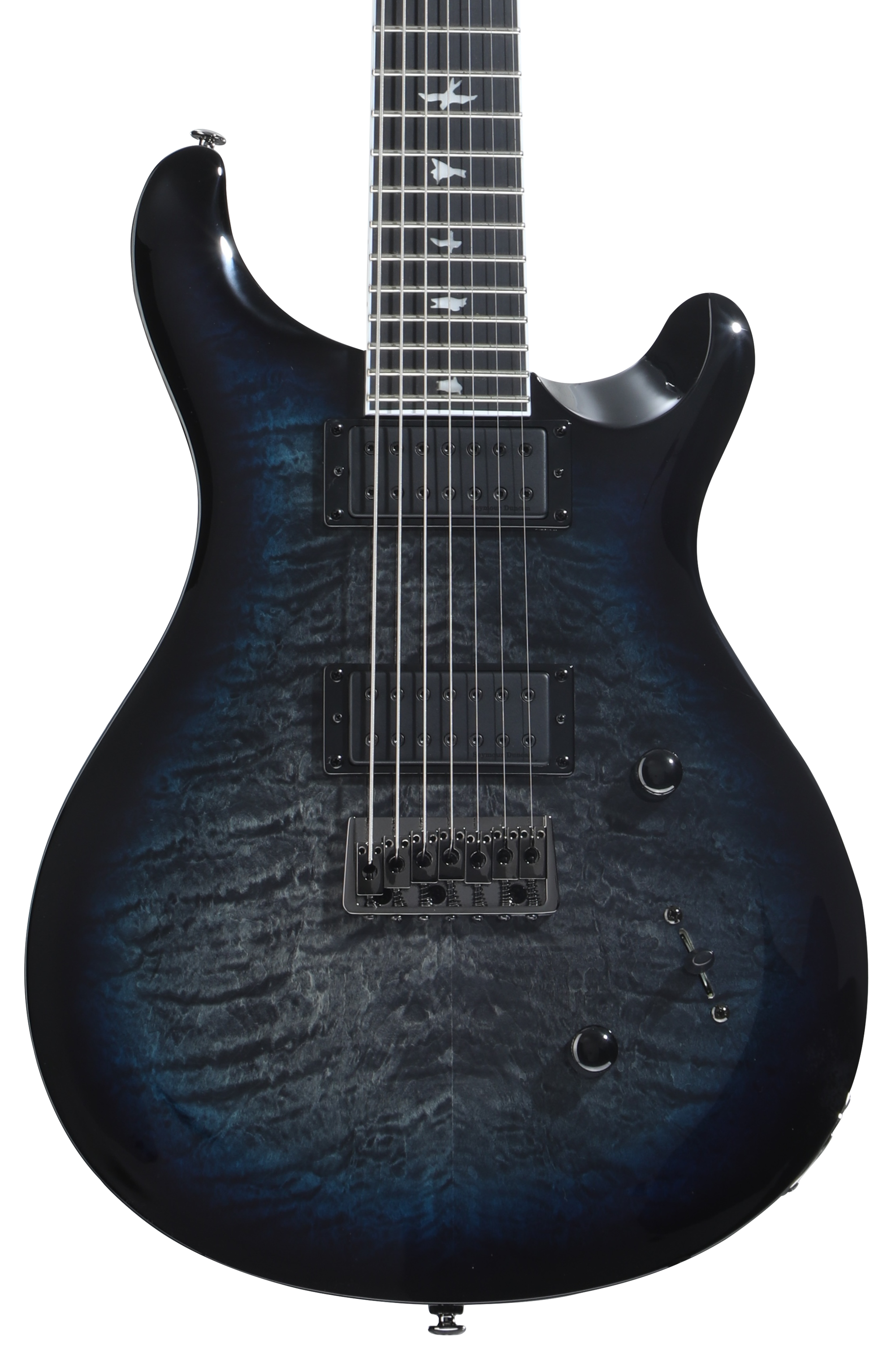 PRS SE Mark Holcomb SVN blue burst 7弦 PRS SE Mark Holcomb SVN Signature 7-string Electric Guitar