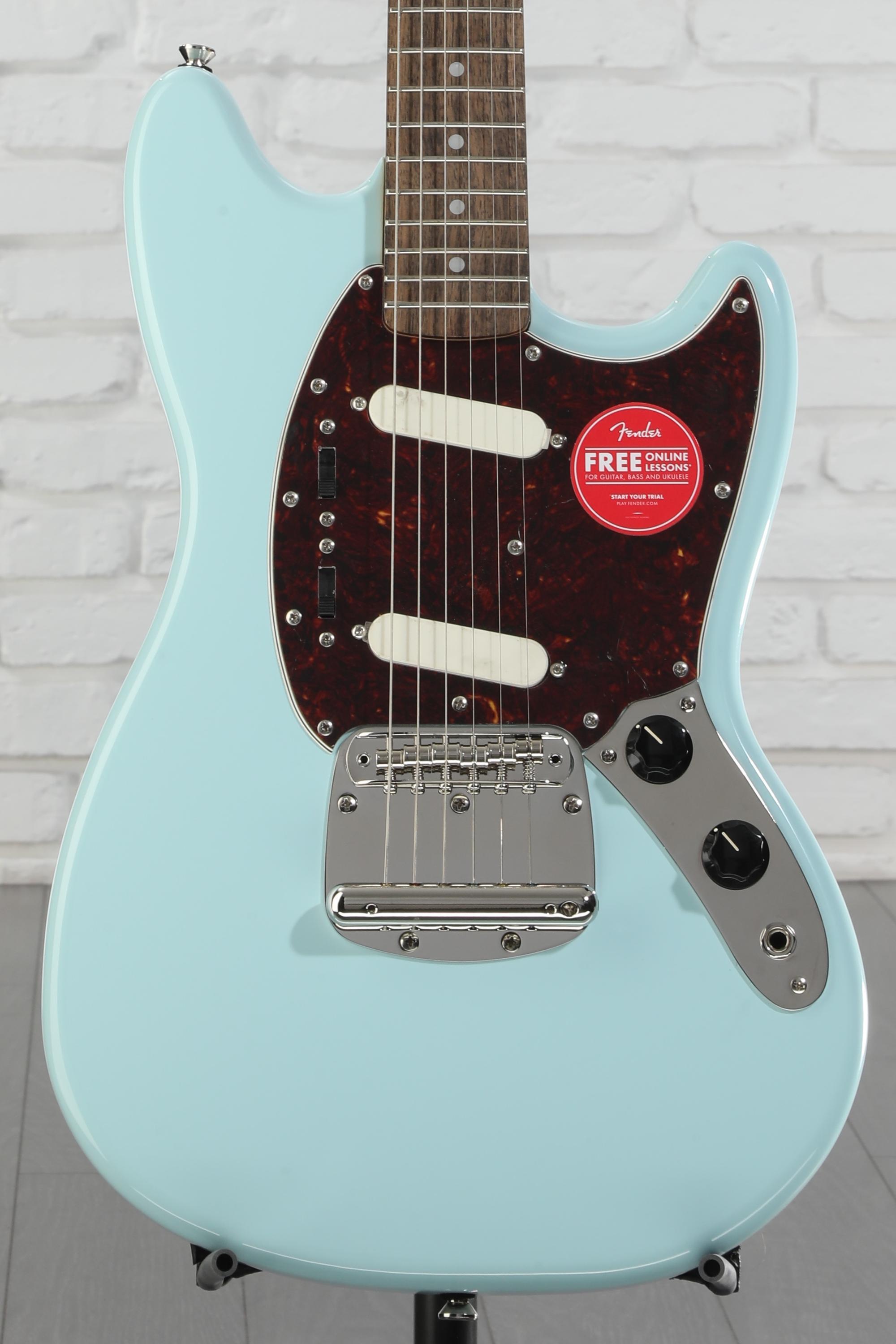 ギター squier classic vibe mustang Squier Classic Vibe '60s Mustang Electric Guitar - Sonic