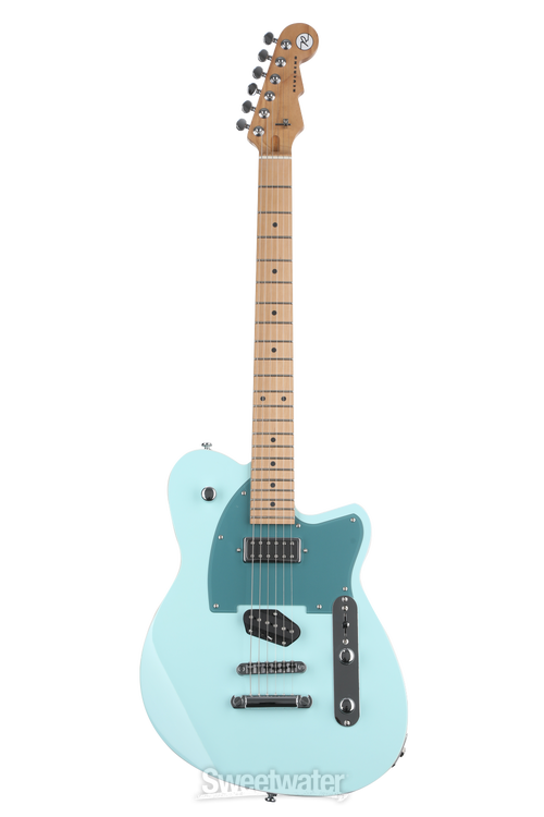 Reverend Buckshot Electric Guitar - Deep Sea Chronic Blue | Sweetwater