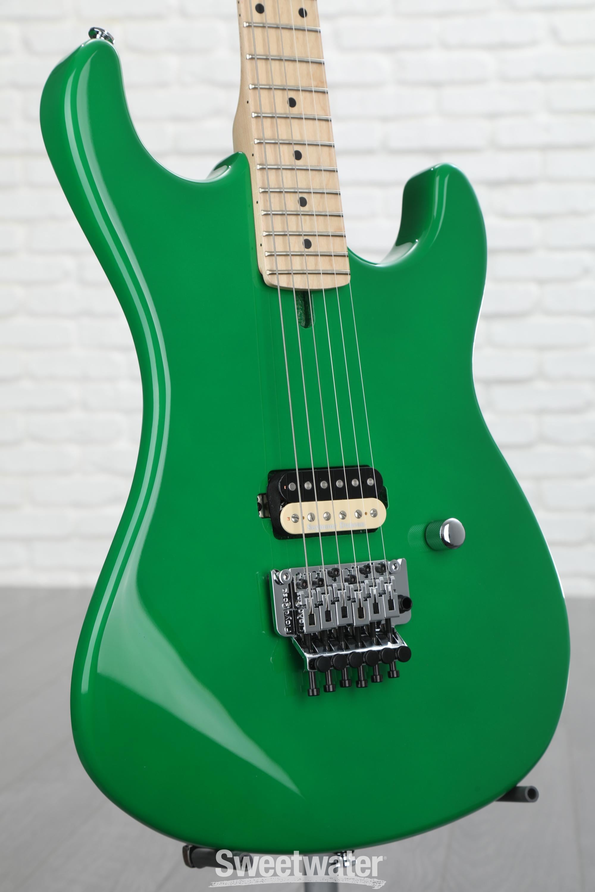 Kramer The 84 Electric Guitar - Green Soda | Sweetwater Kramer The 84 Electric Guitar - Green Soda | Sweetwater