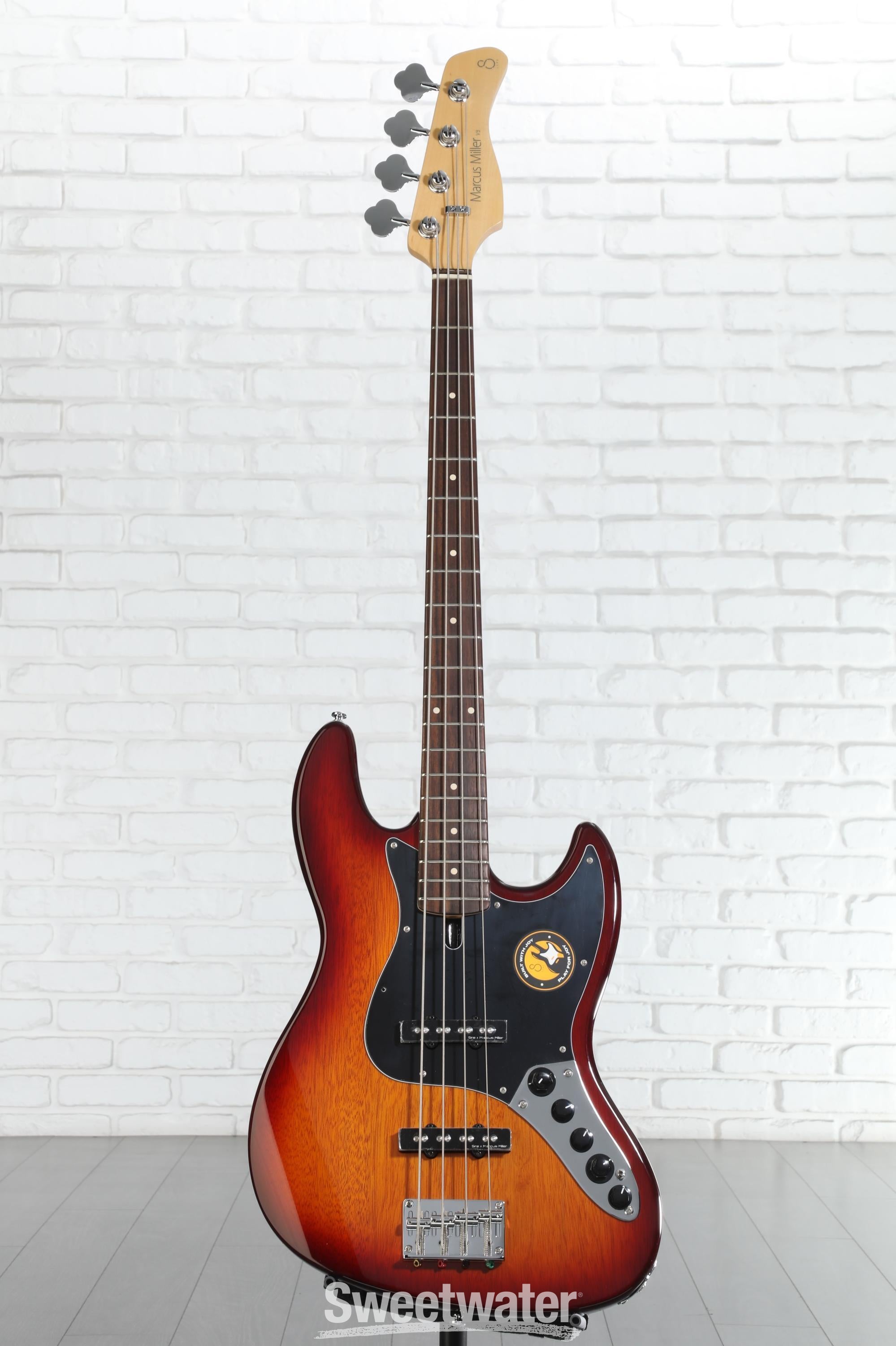 Sire Marcus Miller V3 4-string Bass Guitar - Tobacco Sunburst
