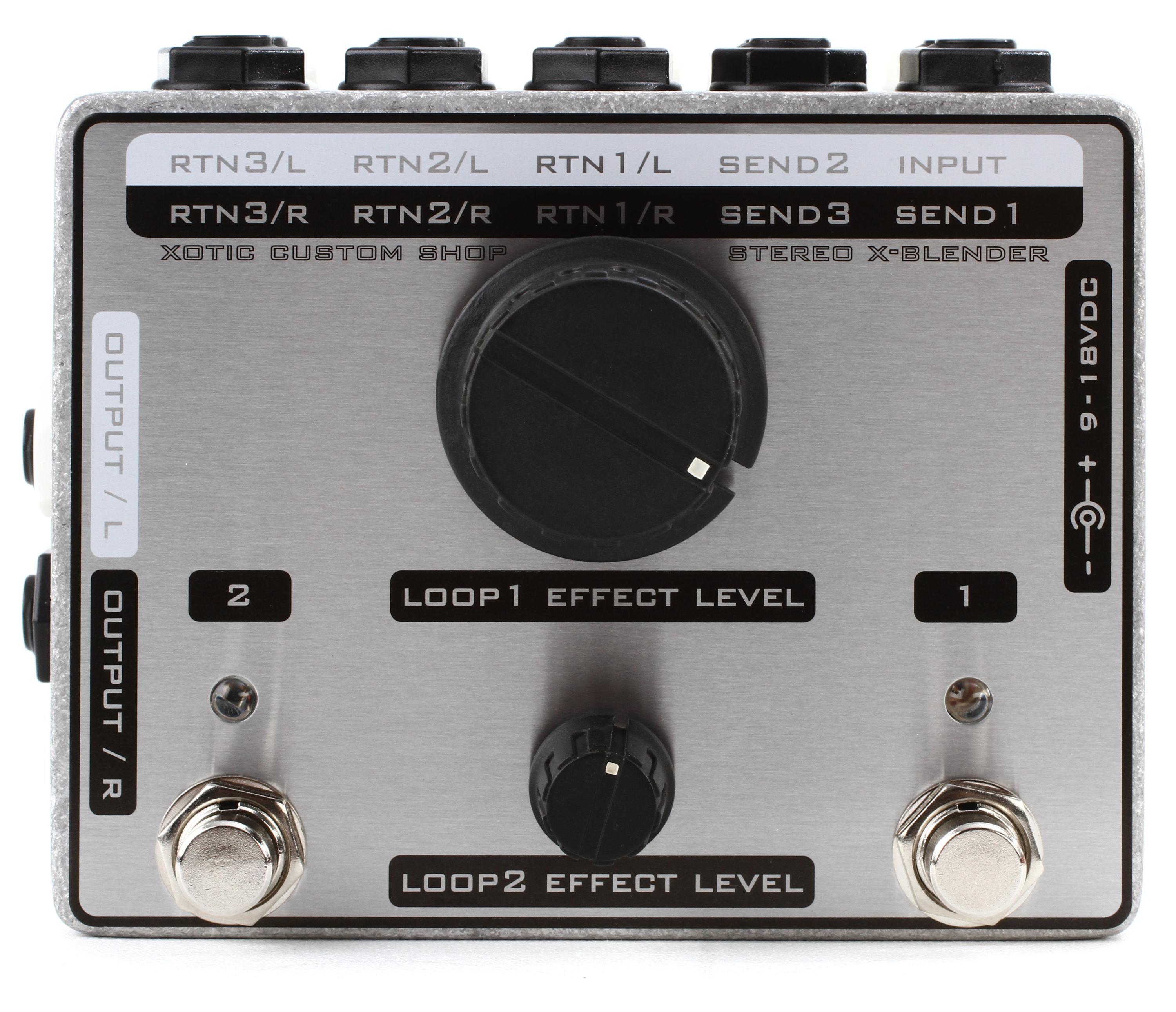 Xotic Custom Shop Stereo X-Blender Pedal | Sweetwater