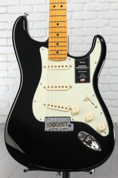 Product Image - This Item - Fender American Professional II Stratocaster - Black with Maple Fingerboard