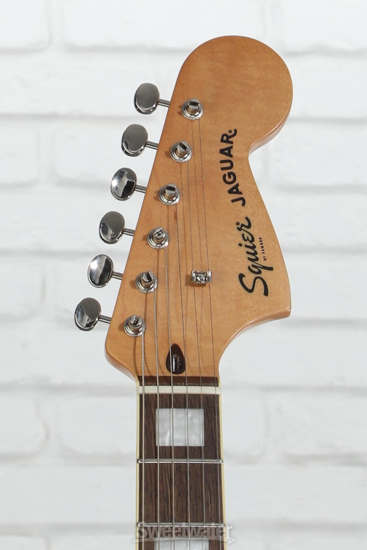 Squier Classic Vibe '70s Jaguar - Black | Sweetwater