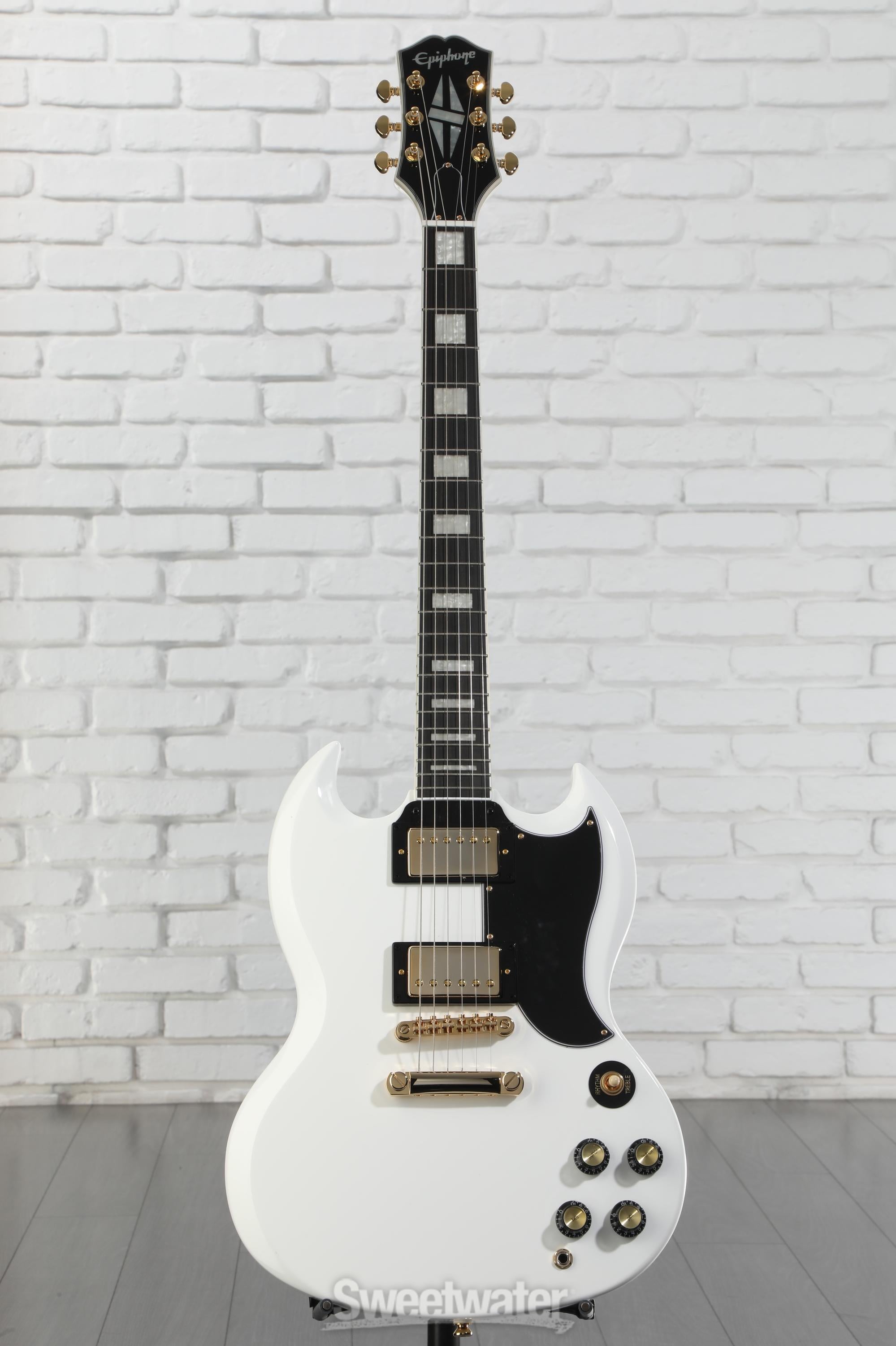 EPIPHONE(エピフォン)3PU SG custom Epiphone SG Custom Electric Guitar Ebony Gold Hardware