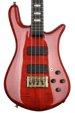 Photo of Spector Euro 4 LT Rudy Sarzo Signature Bass Guitar - Scarlett Red Gloss